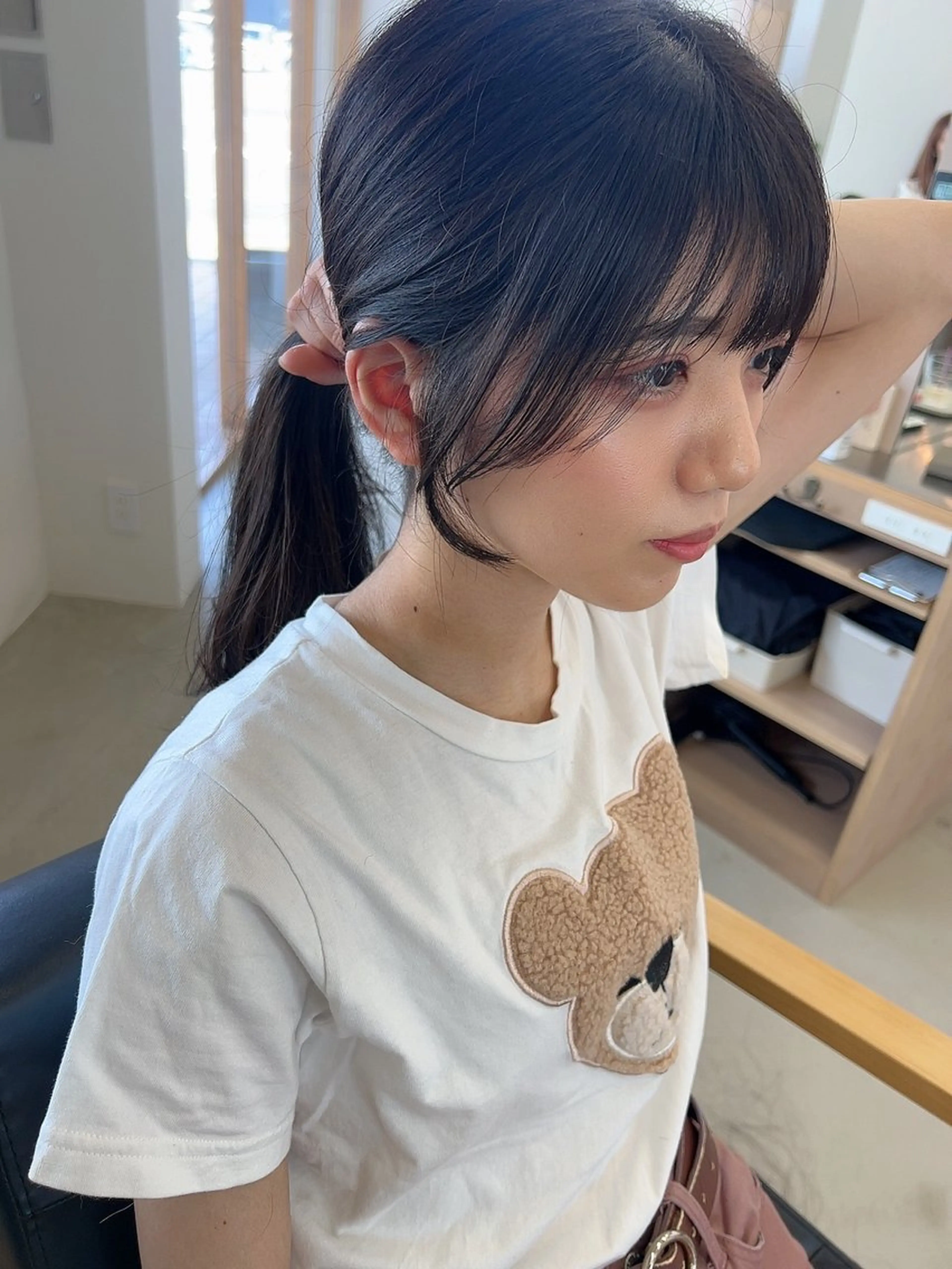 ロング カラー vince. moekoのヘアスタイル