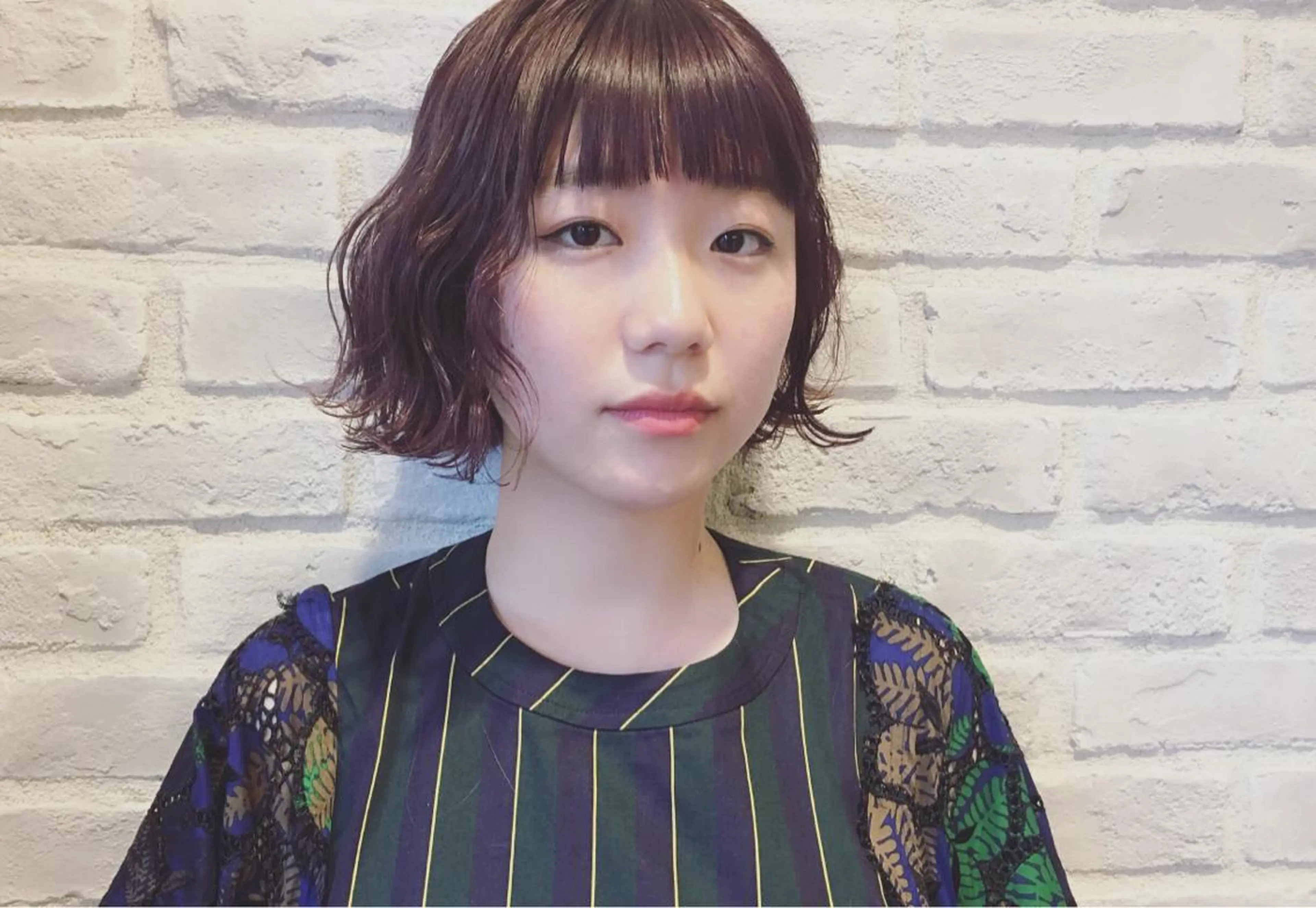 ミディアム カラー パーマ ヘアアレンジ rico_by ヘアとアイブロウの眉毛・アイブロウイメージ