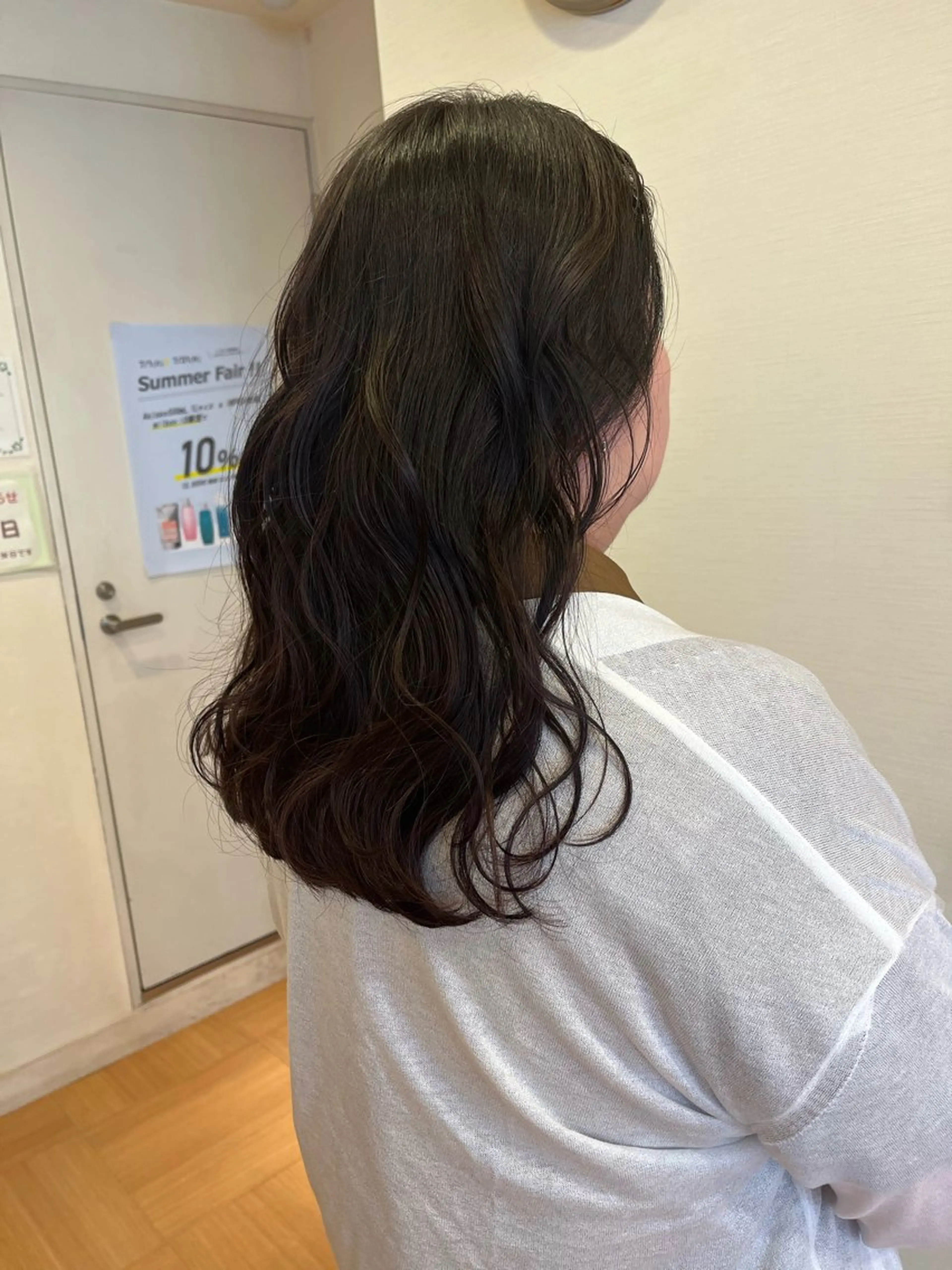 ロング カラー ヘアアレンジ Ha naのヘアスタイル