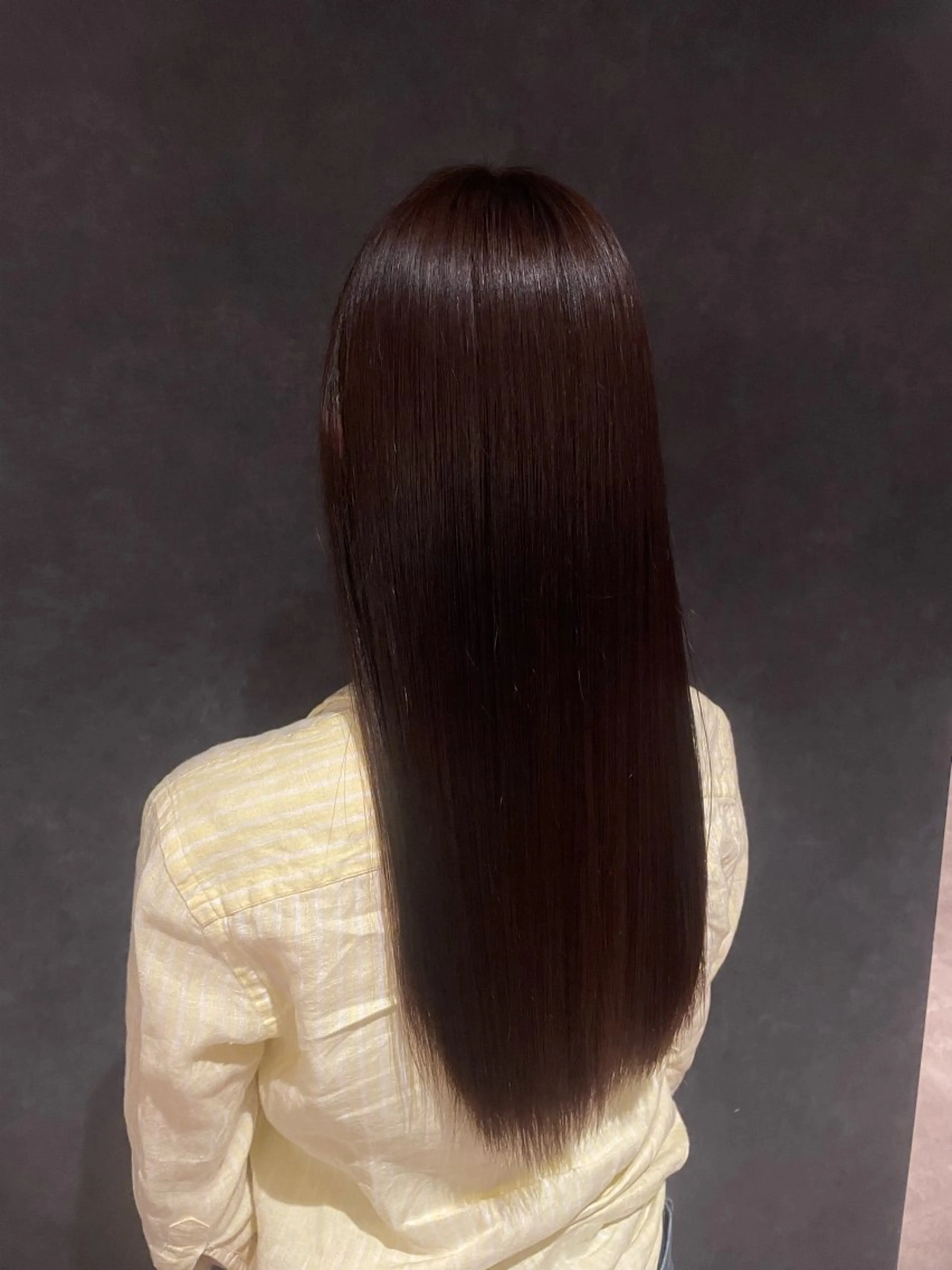 カラー ブラウンカラー 透明感カラー ヘアカラー 中里 優羽のヘアスタイル