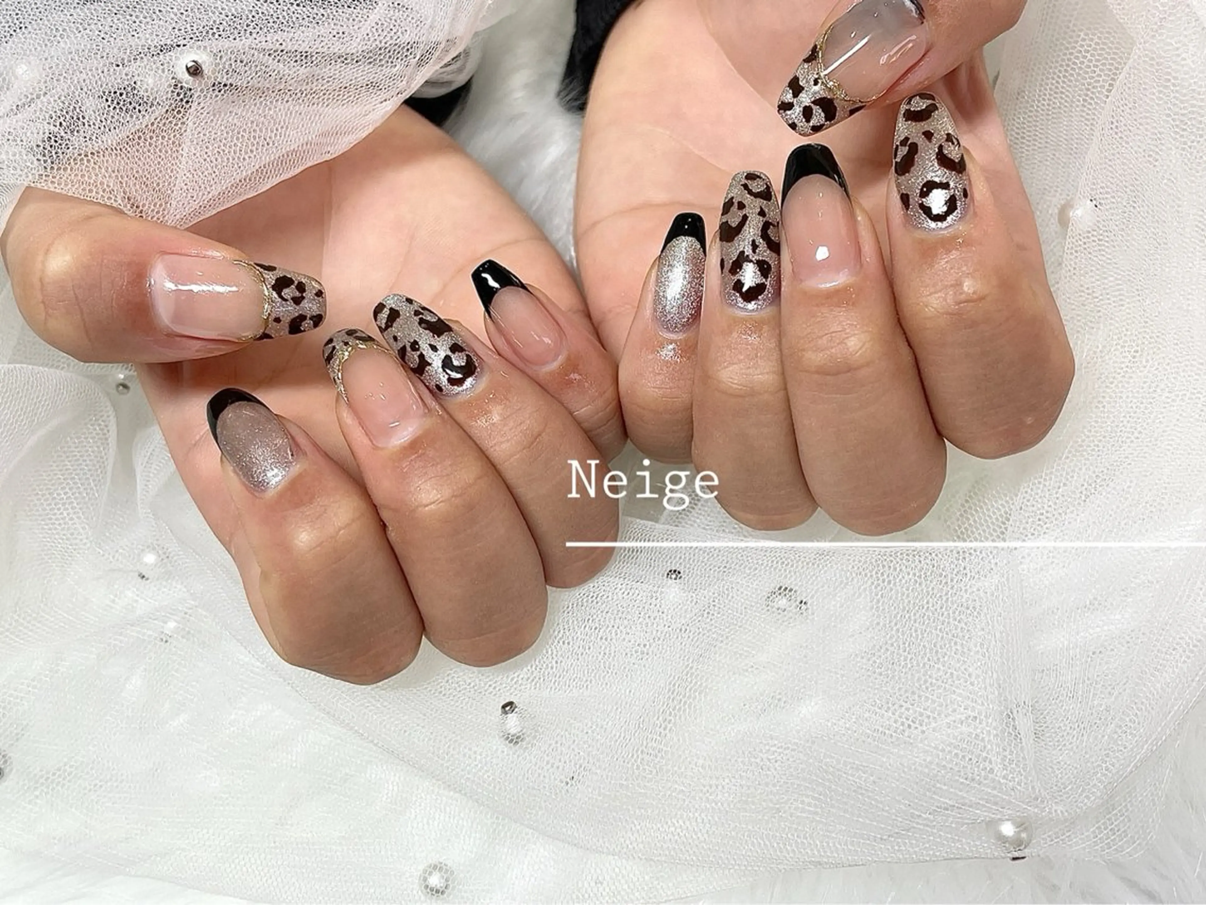 ネイル ハンドネイル Neige 𓂃 aiのネイルデザイン