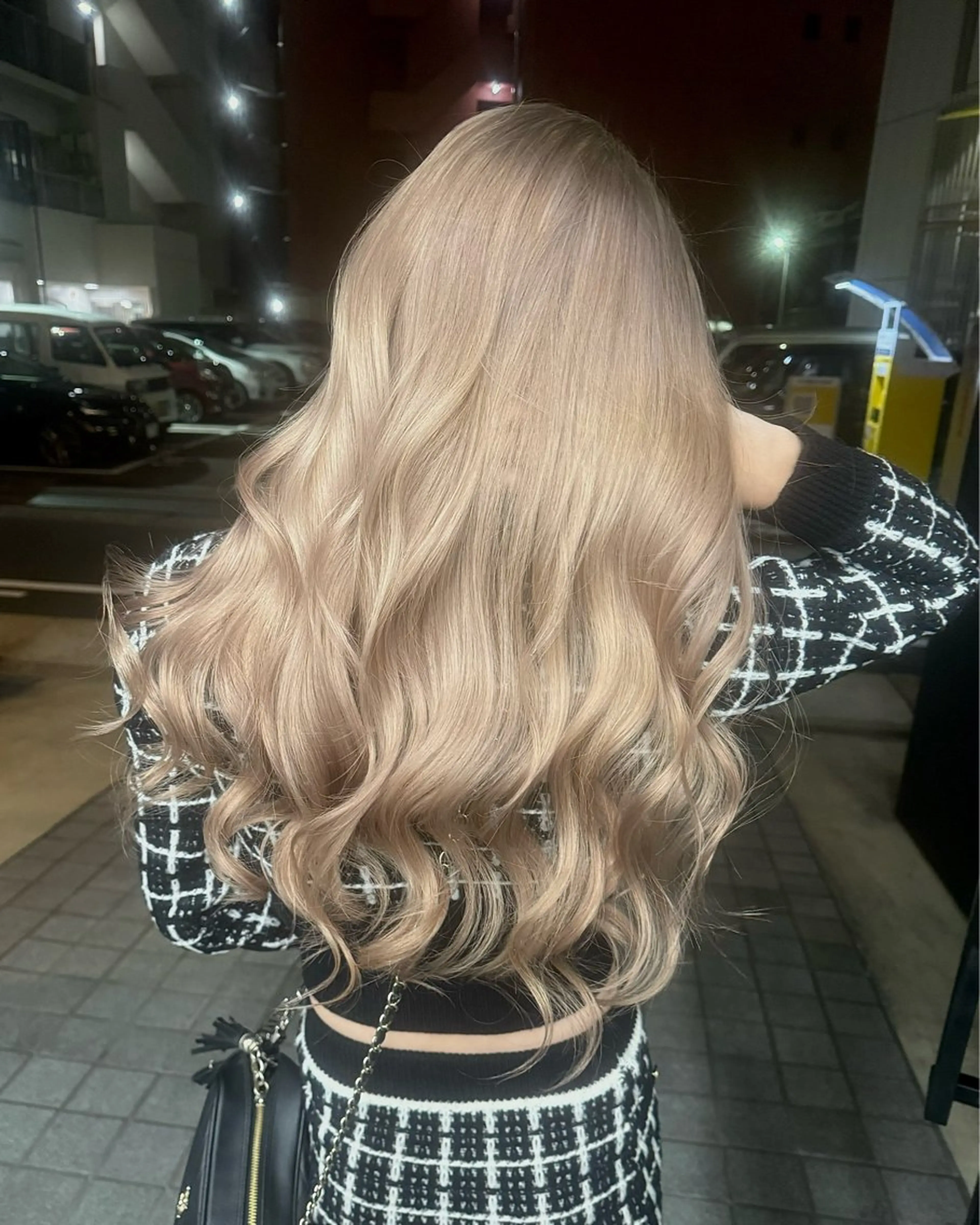 ロング カラー 齋藤 梨乃のヘアスタイル