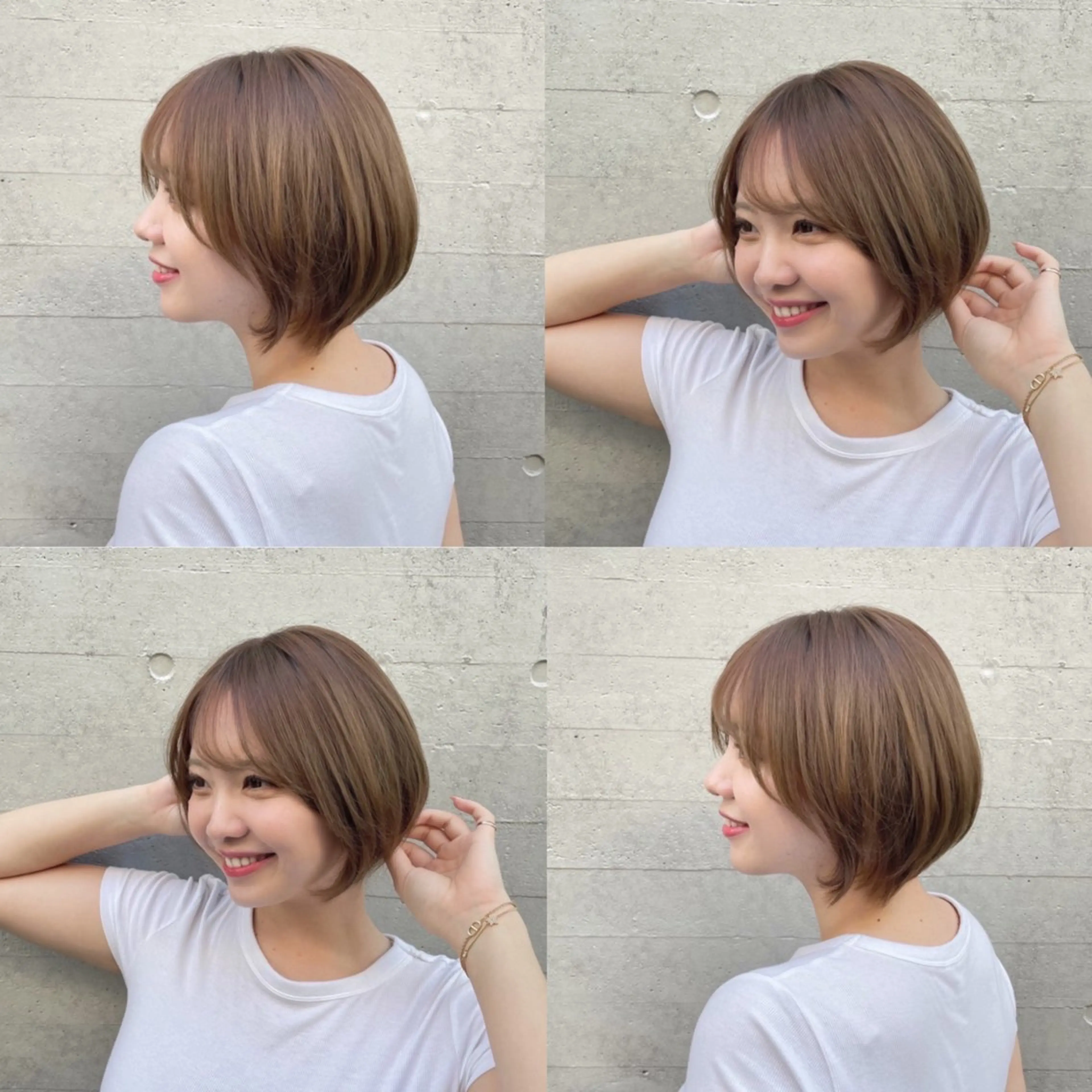 ショート カラー カット ヘアカラー トリートメント FiNbyallure 池袋所属・シアカラー×髪質改善 技術保証/浦前翼のヘアスタイル