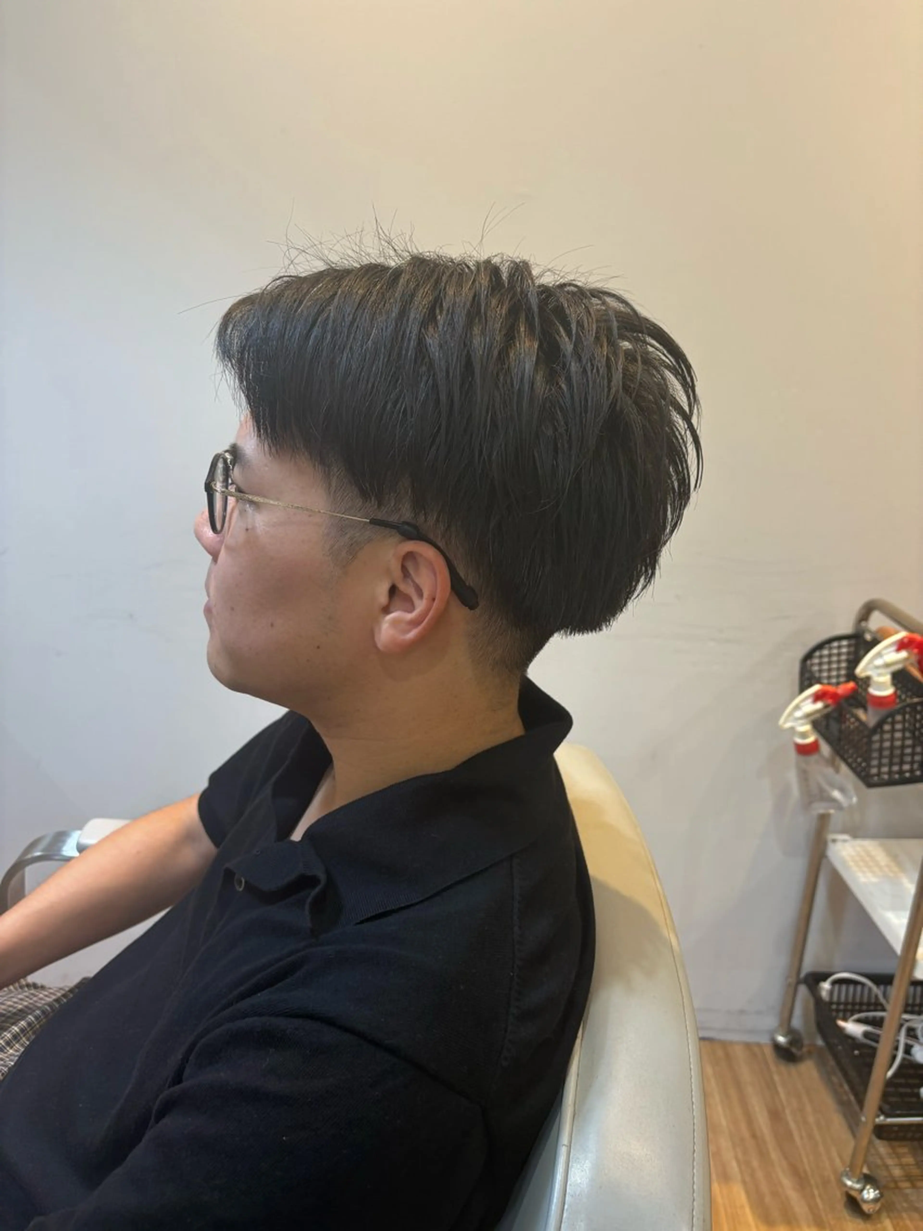 メンズ カット ヘッドスパ 韓国ヘアー🇰🇷 MIWAのヘアスタイル