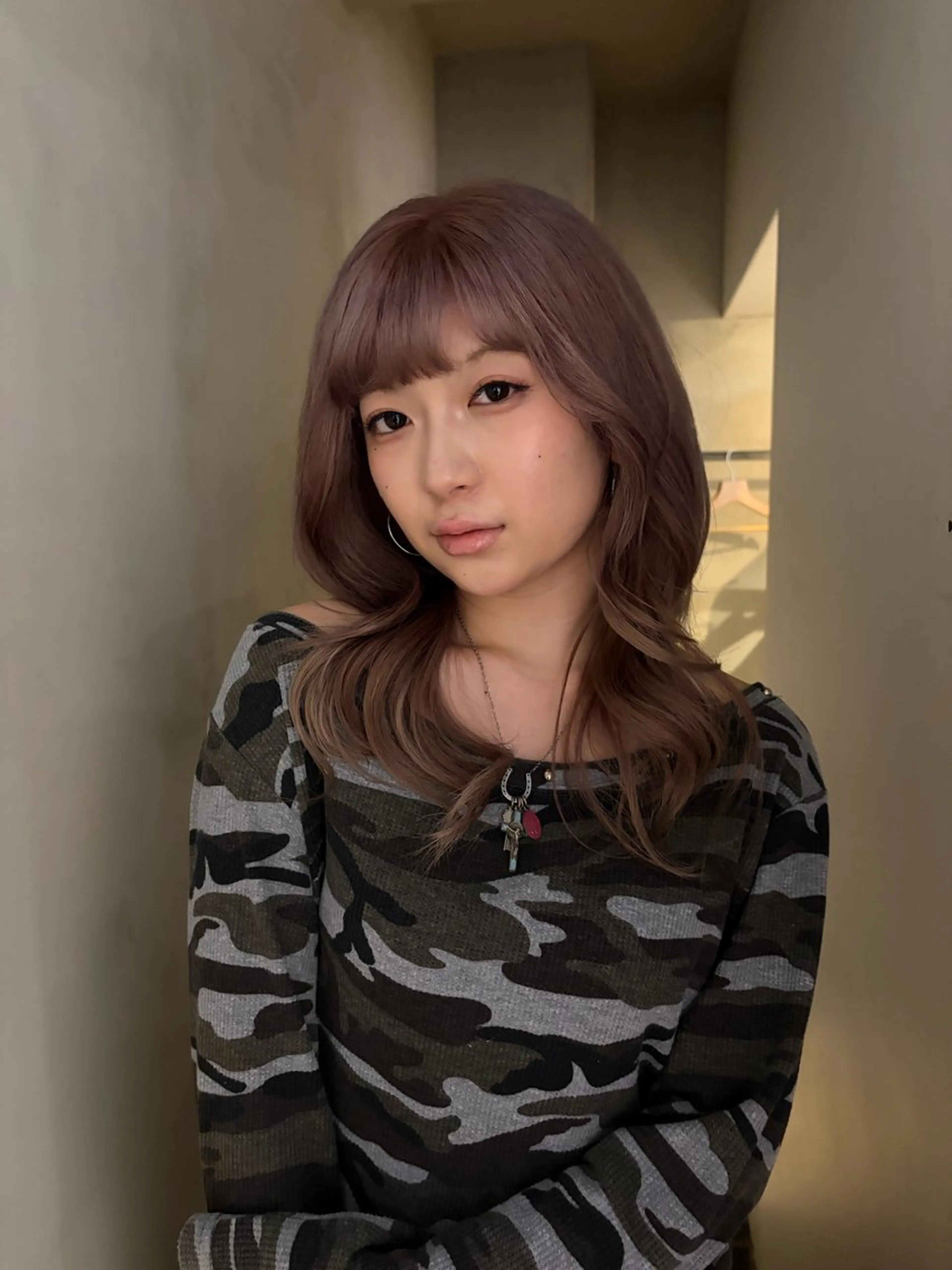 ミディアム カラー みき 🧁🎀のヘアスタイル
