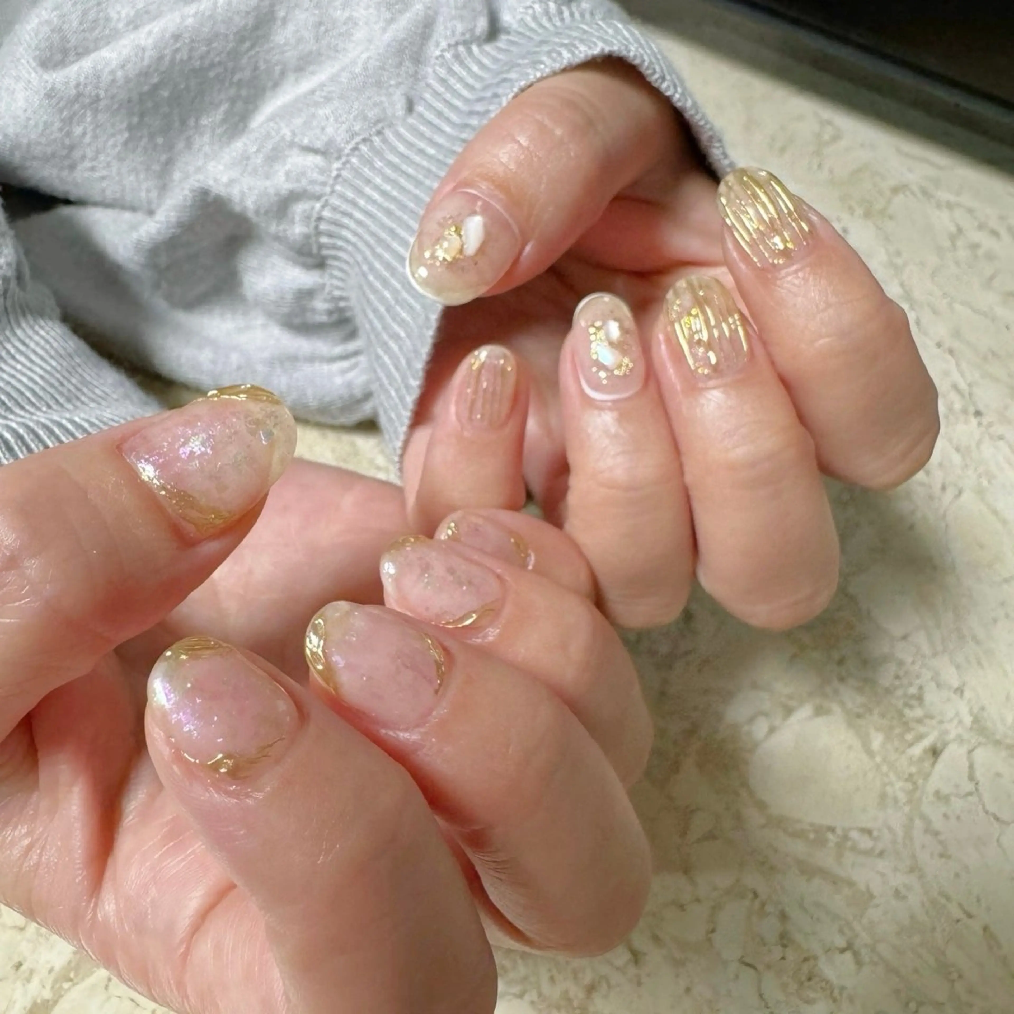 ネイル ハンドネイル フットネイル mieux YUKOのネイルデザイン