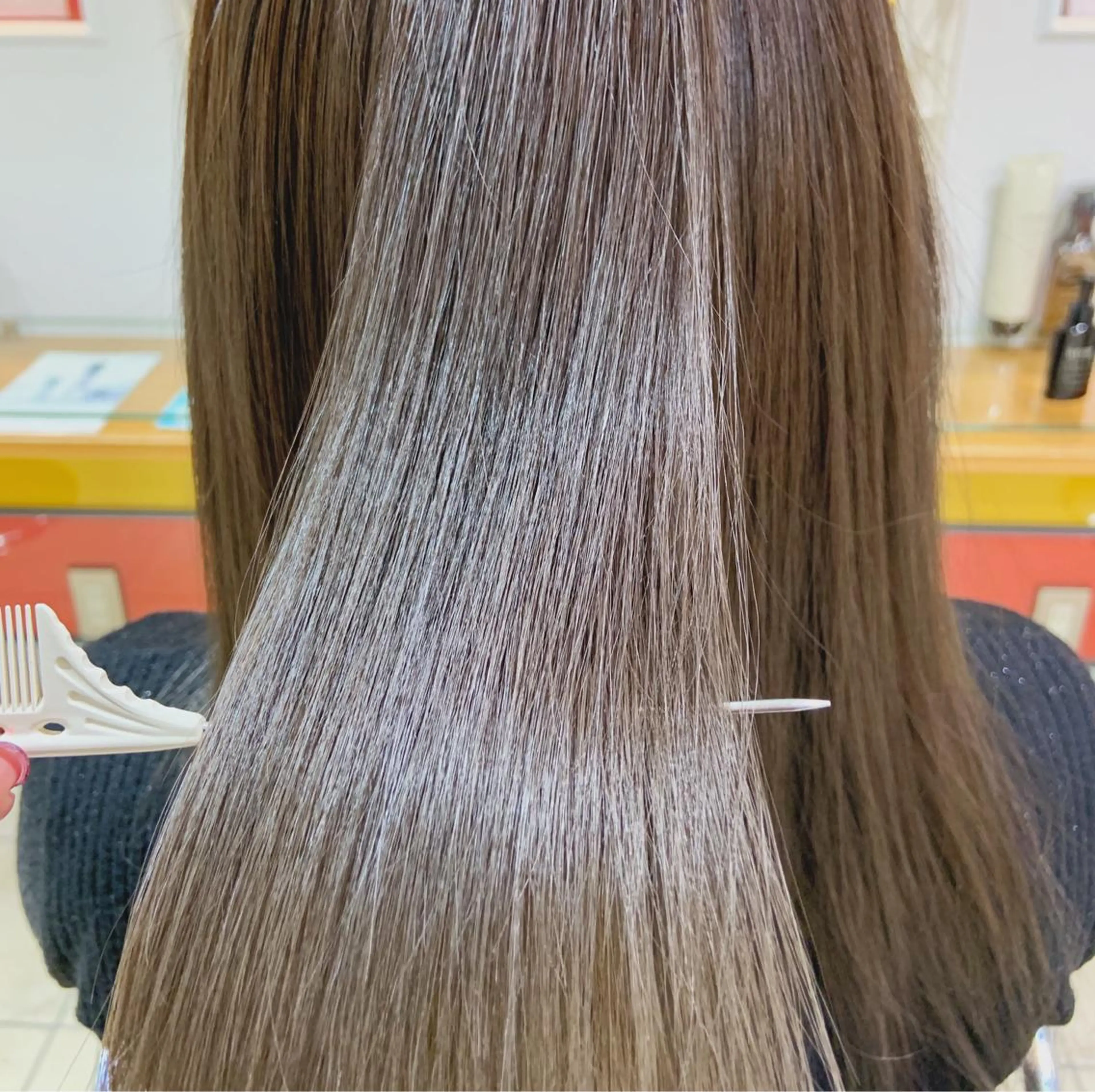 セミロング momoha 『モテヘア🍓』のヘアスタイル