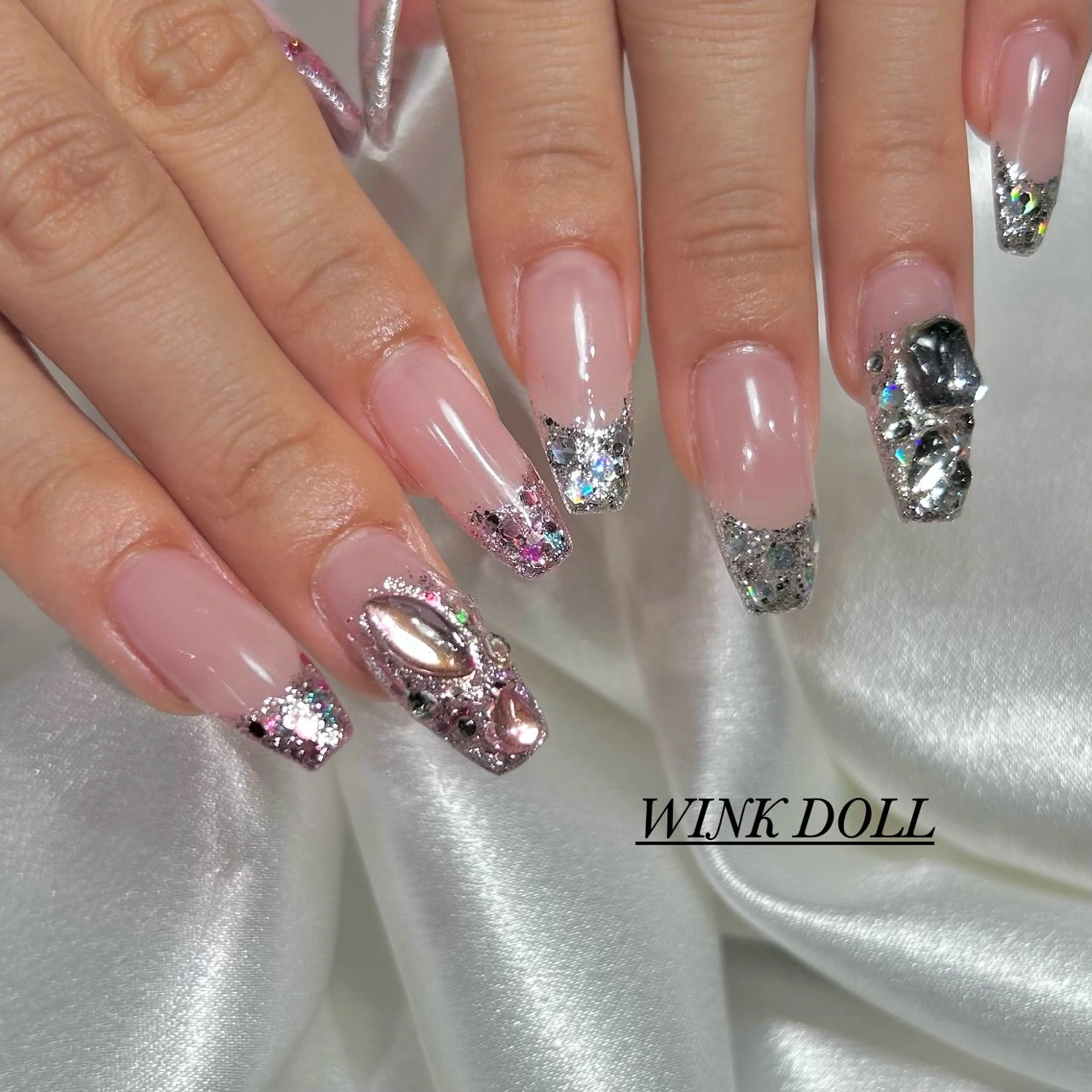 ネイル ハンドネイル WINK DOLL 🌹MIRAIのネイルデザイン