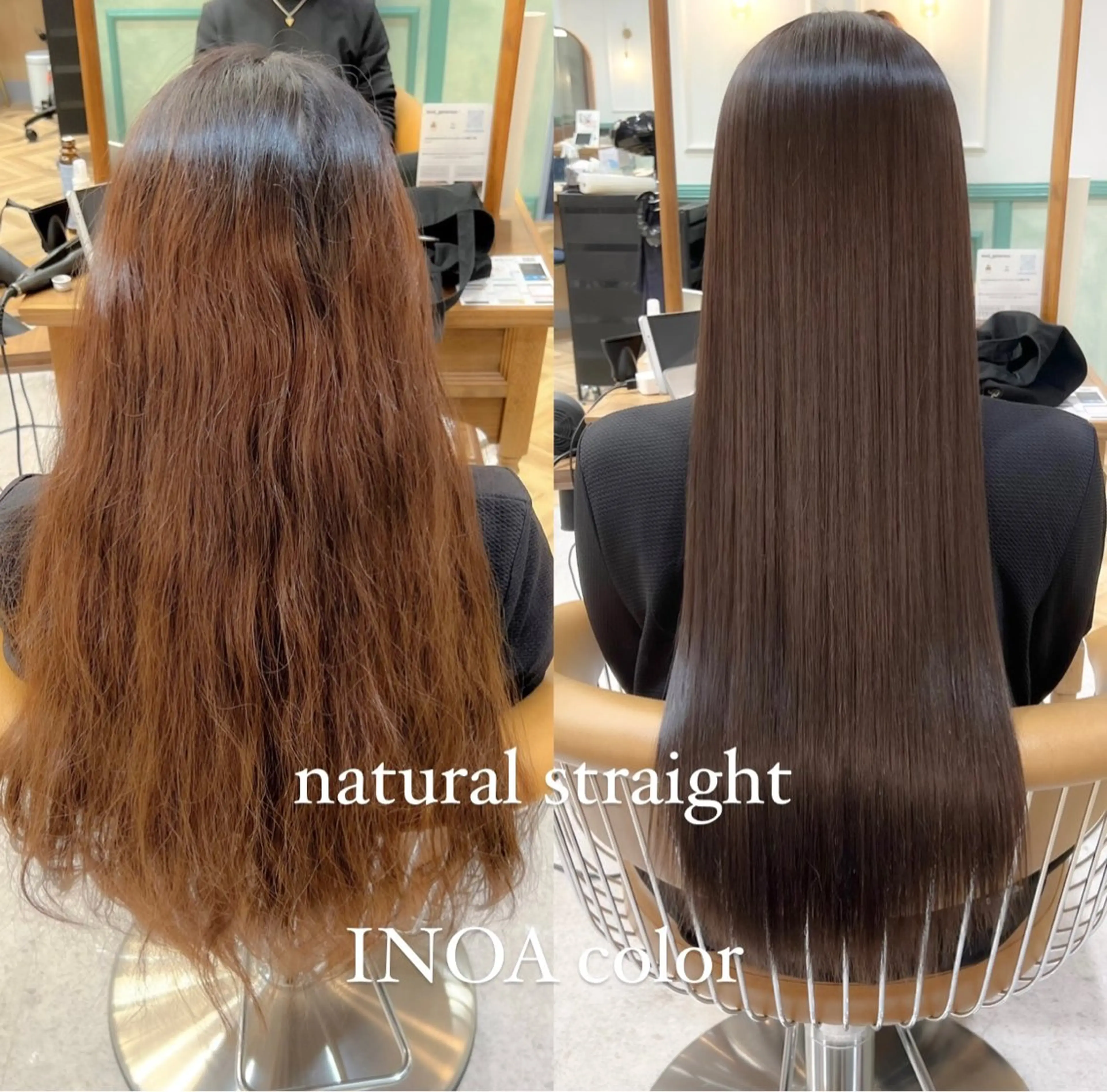 ミニモ学割‼️🩷カット+美髪矯正+カラー+3Stepスチームトリートメント🩷の写真