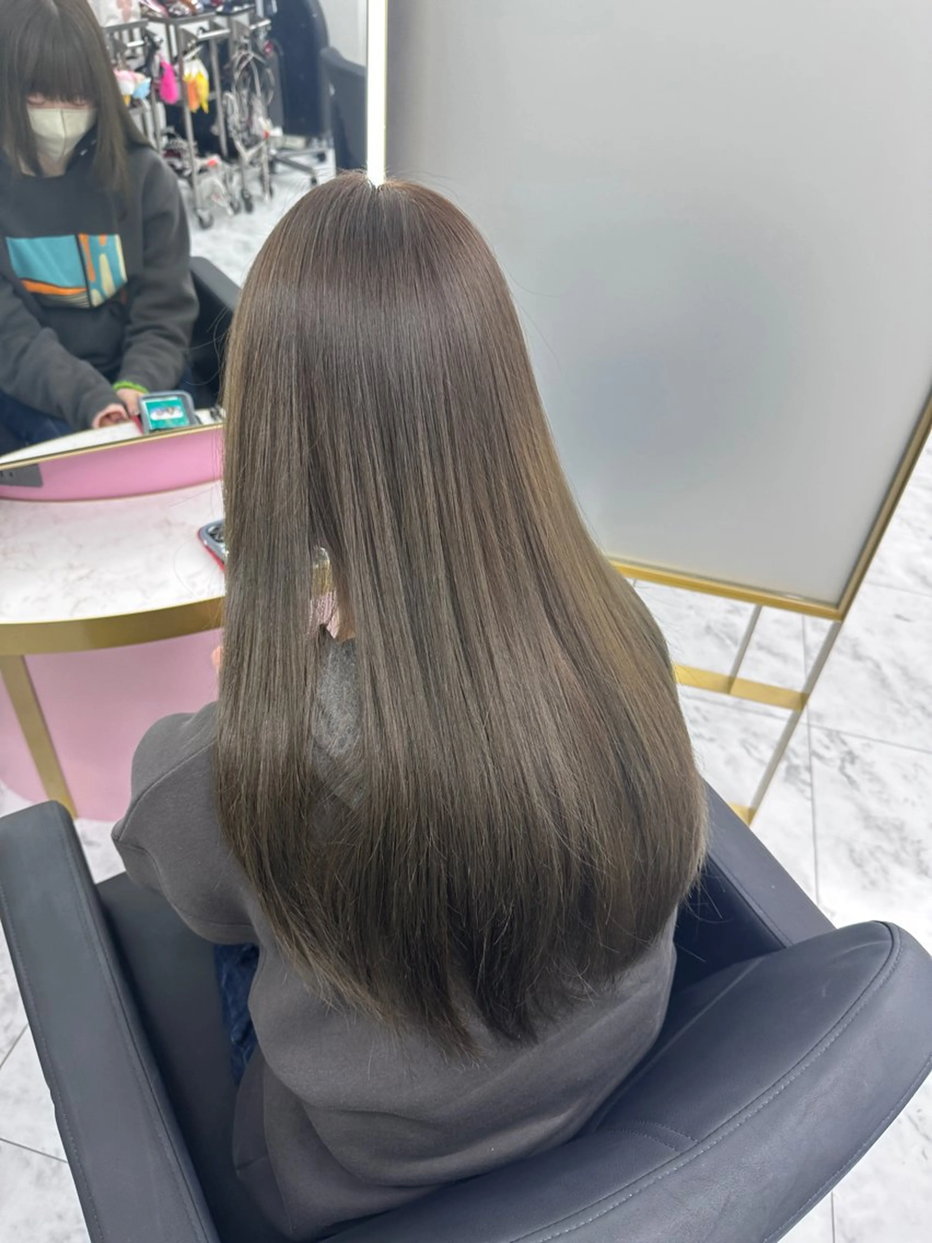 巻ける美髪縮毛矯正の写真