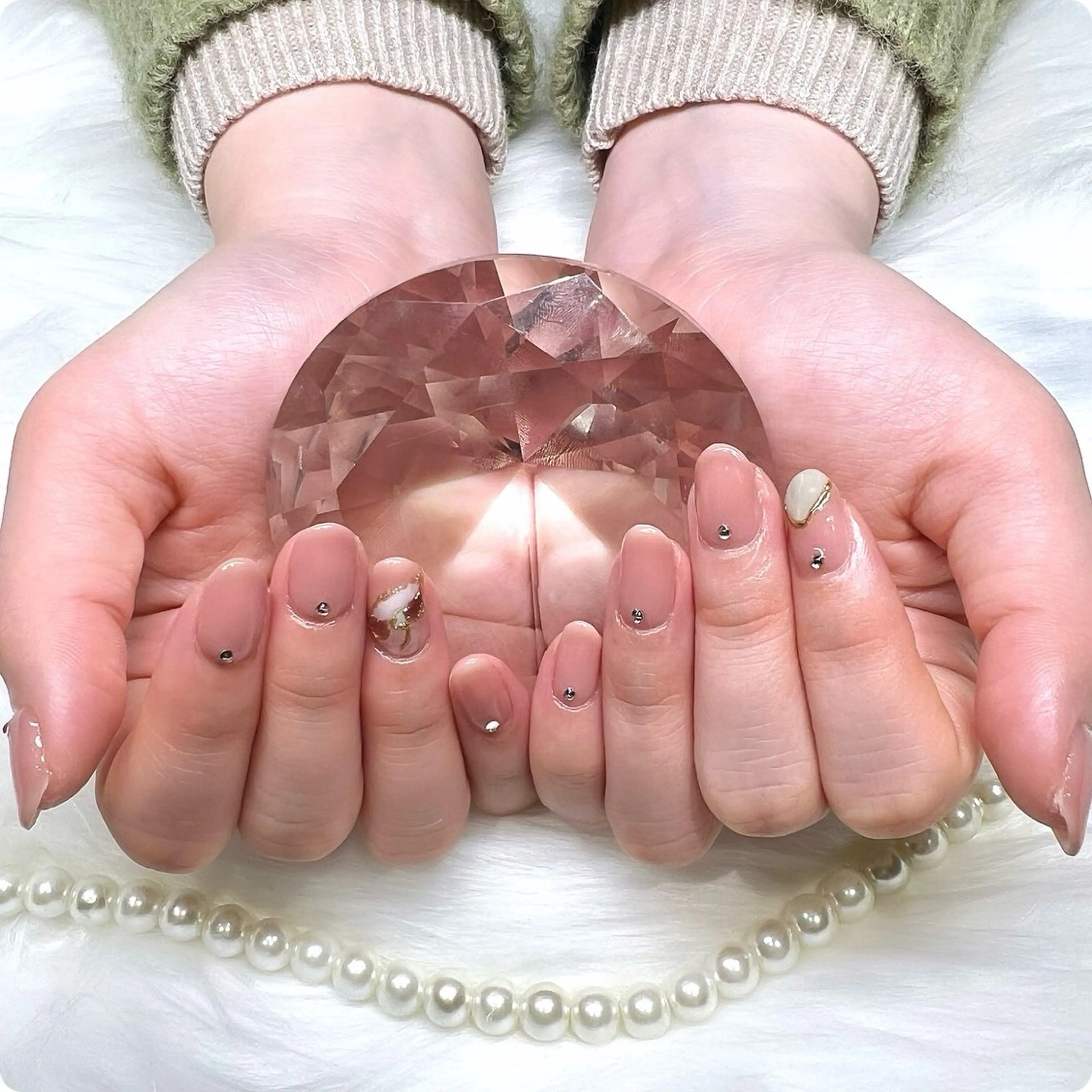 ネイル ジェルネイル ニュアンスネイル Kobayashi Komugiのネイルデザイン