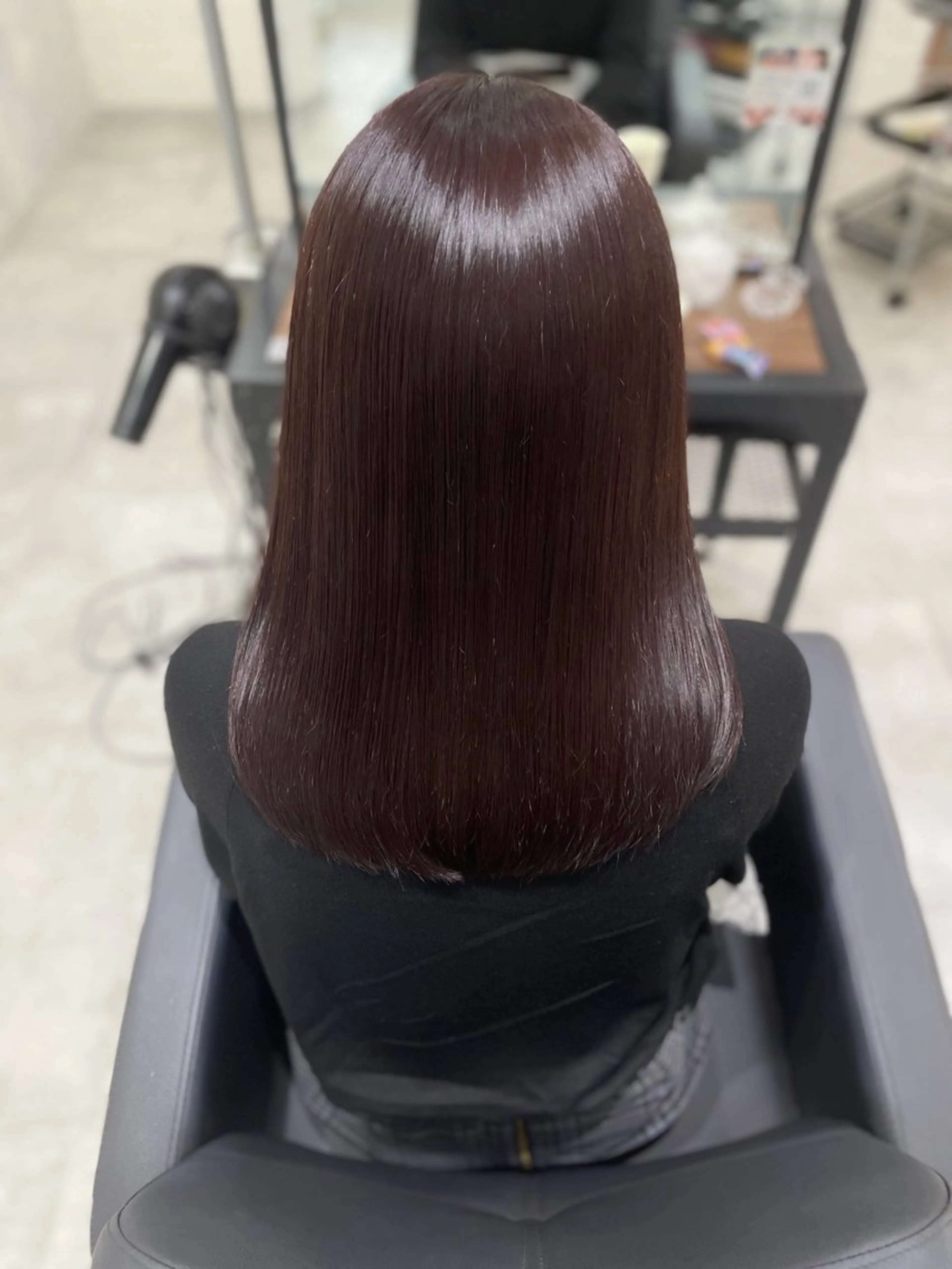 セミロング ヘアカラー トリートメント 杉野🫧美髪🫧 Zina博多店長のヘアスタイル