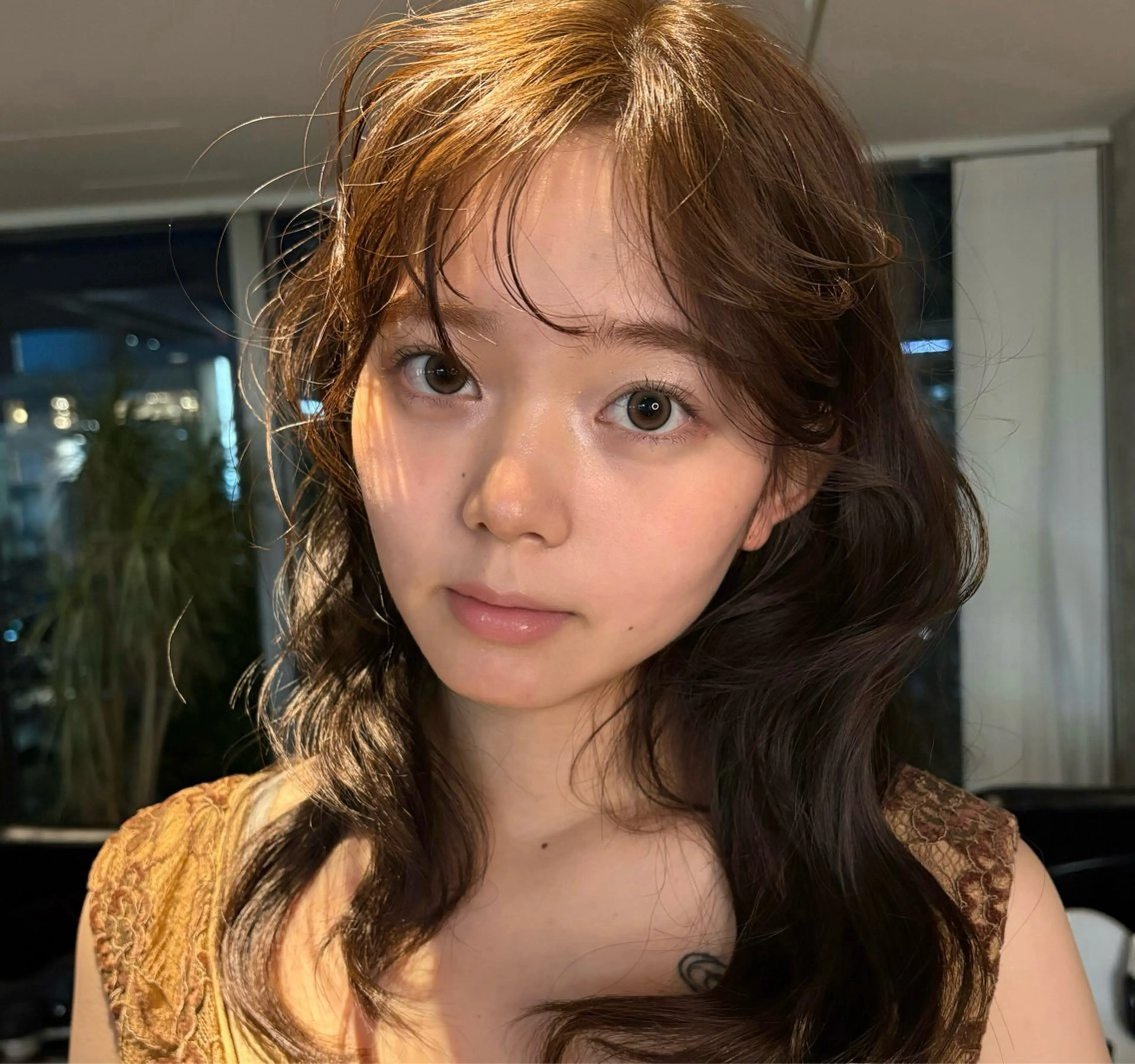 ミディアム ヘアカラー Cocona 🦤 /ブリーチ/艶カラーのヘアスタイル