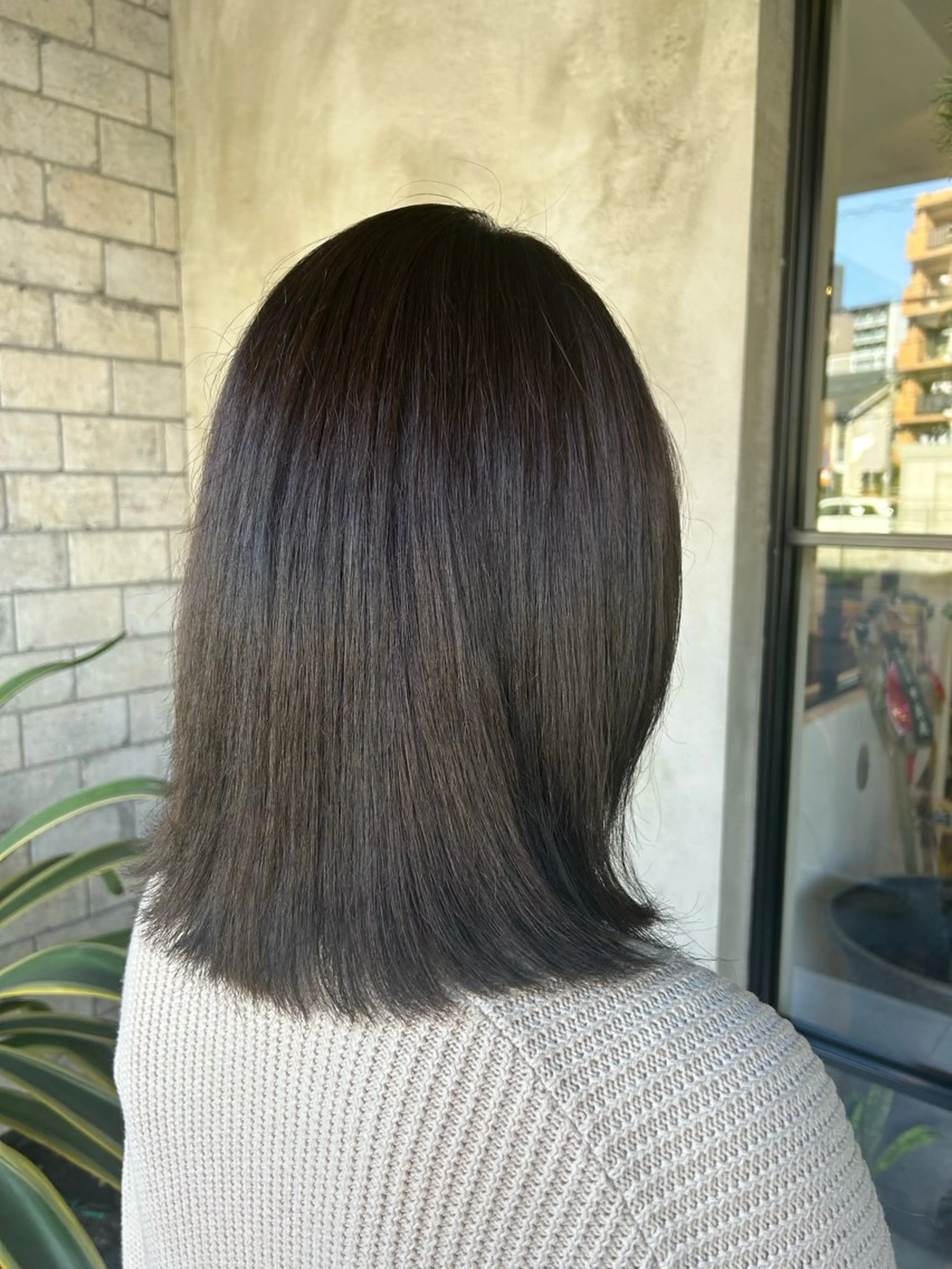 ミディアム カラー 村松 美月のヘアスタイル