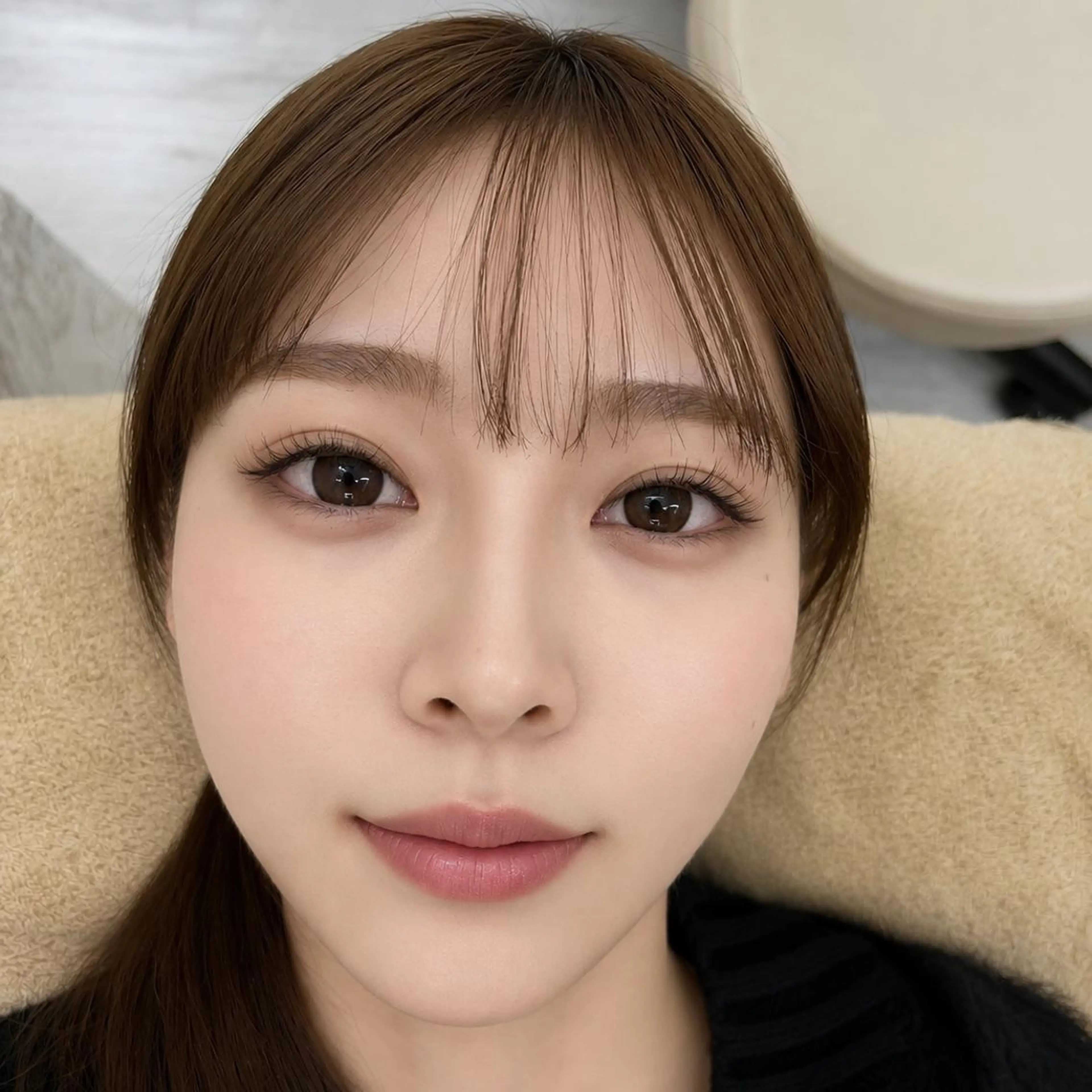 パンテノール・シルク配合美容液仕上げ！まつげパーマ　￥4800の写真