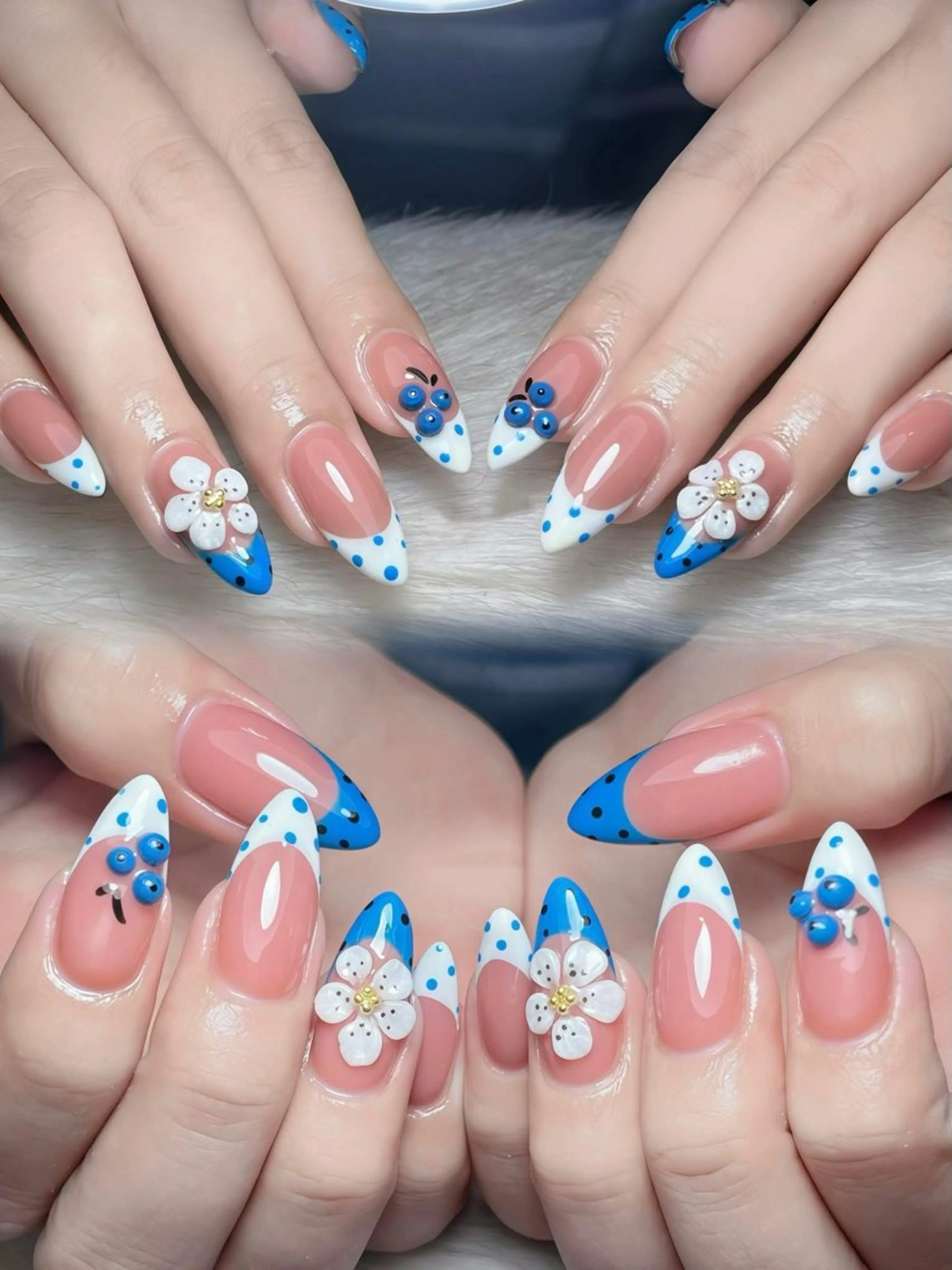 ネイル ハンドネイル いちご ちゃんのネイルデザイン