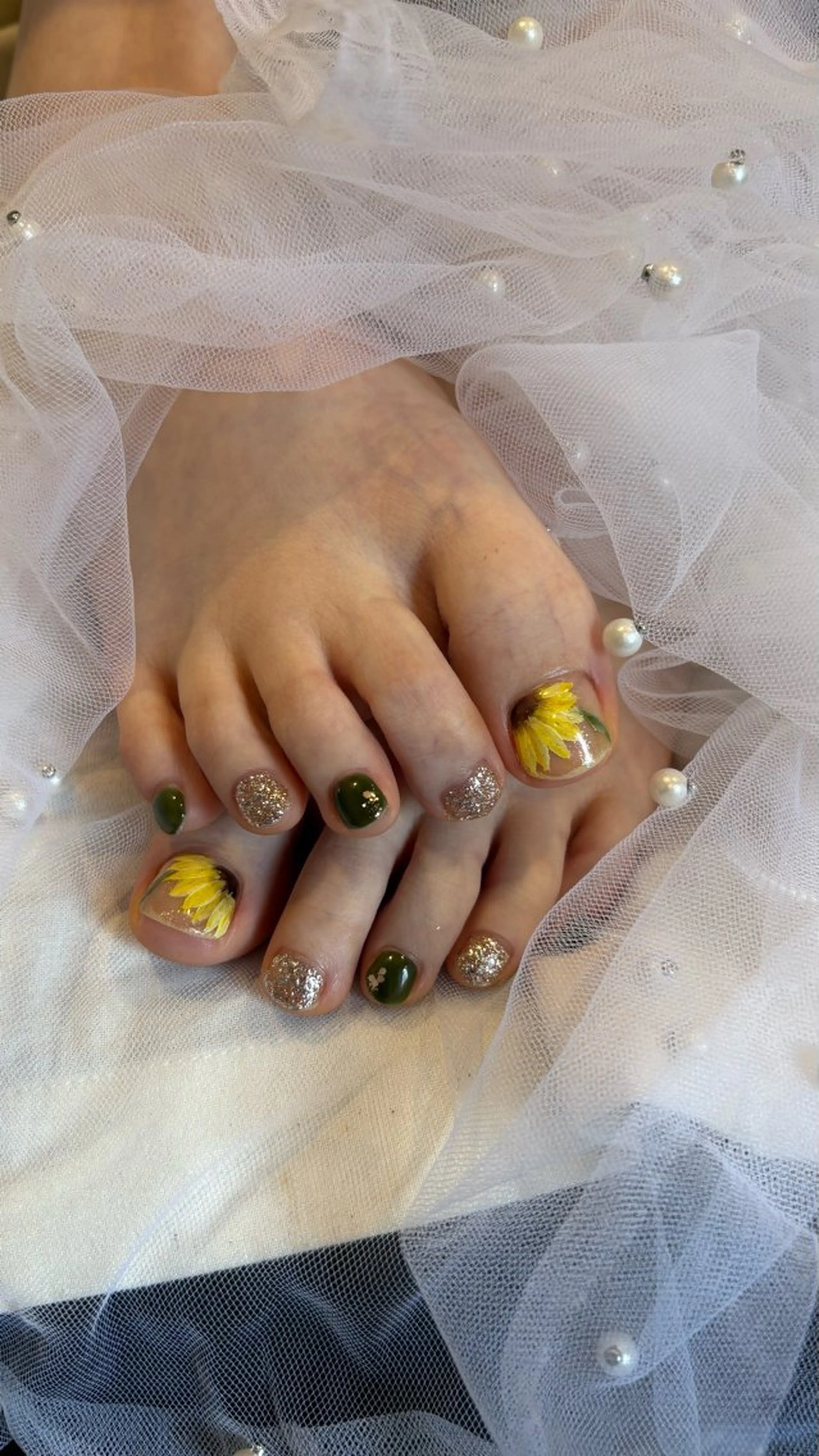 《フット定額》持ち込みデザインOK✨の写真