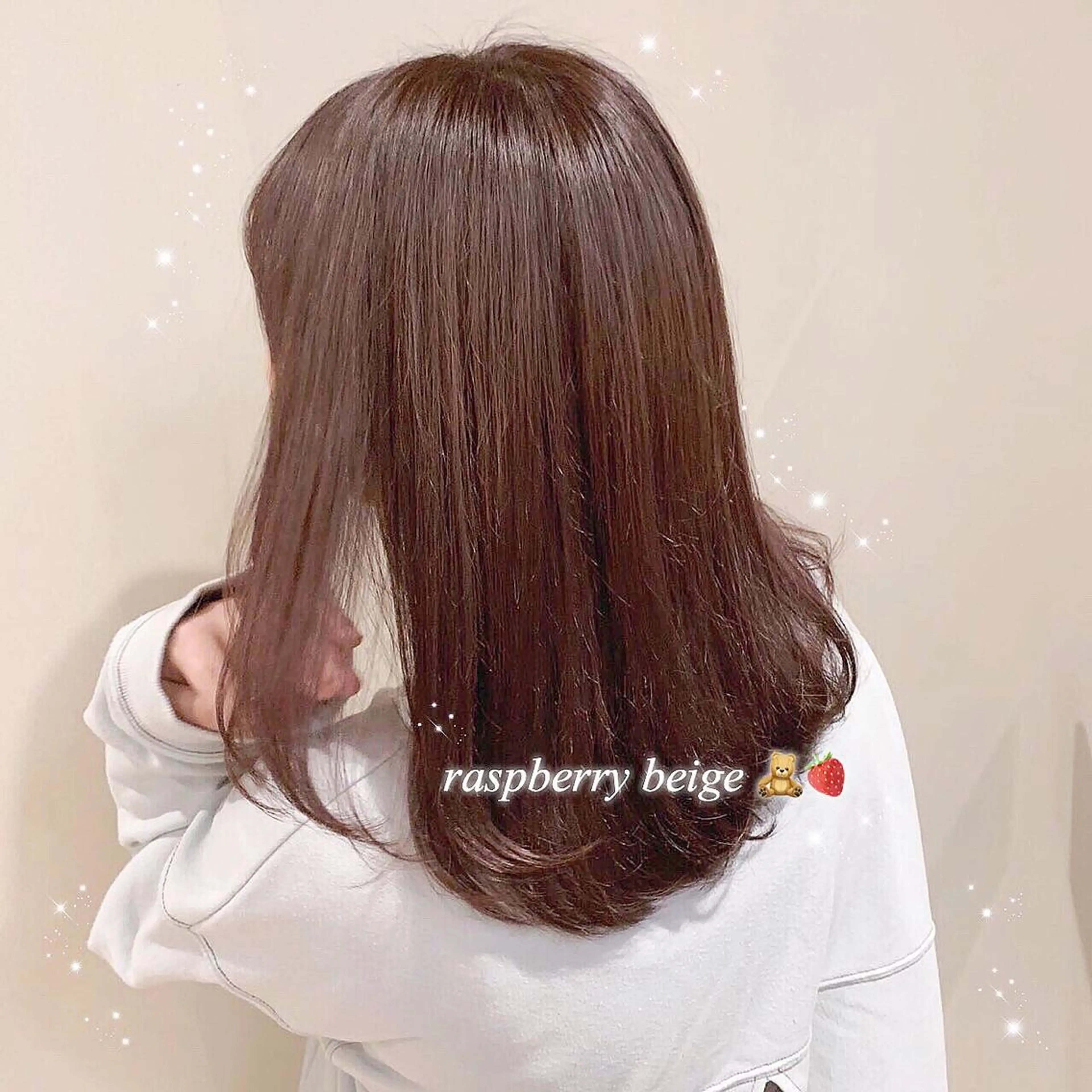 ミディアム 𝙢𝙞𝙮𝙪🎀 girly hairのヘアスタイル
