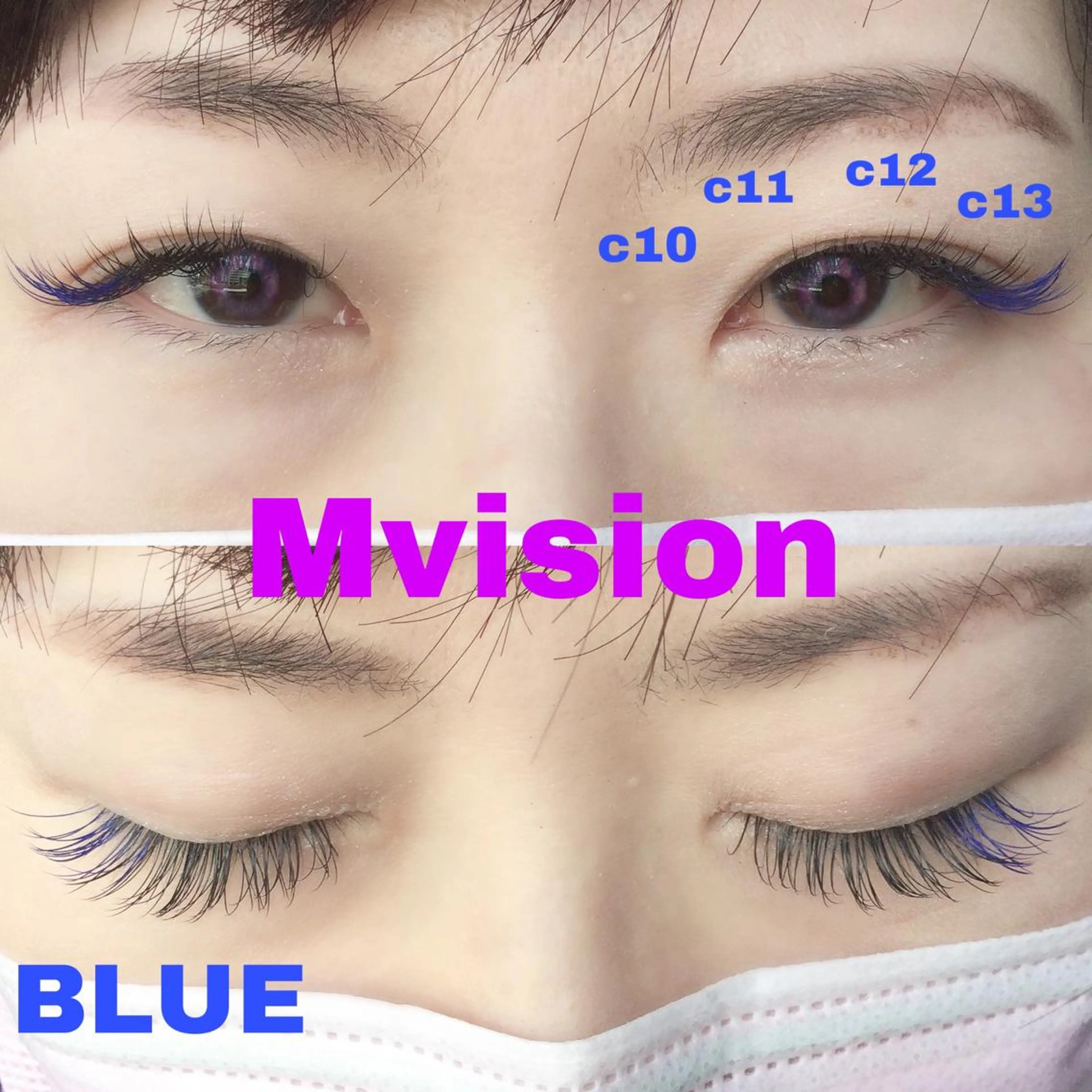 マツエク・マツパ M visionのマツエク・マツパデザイン