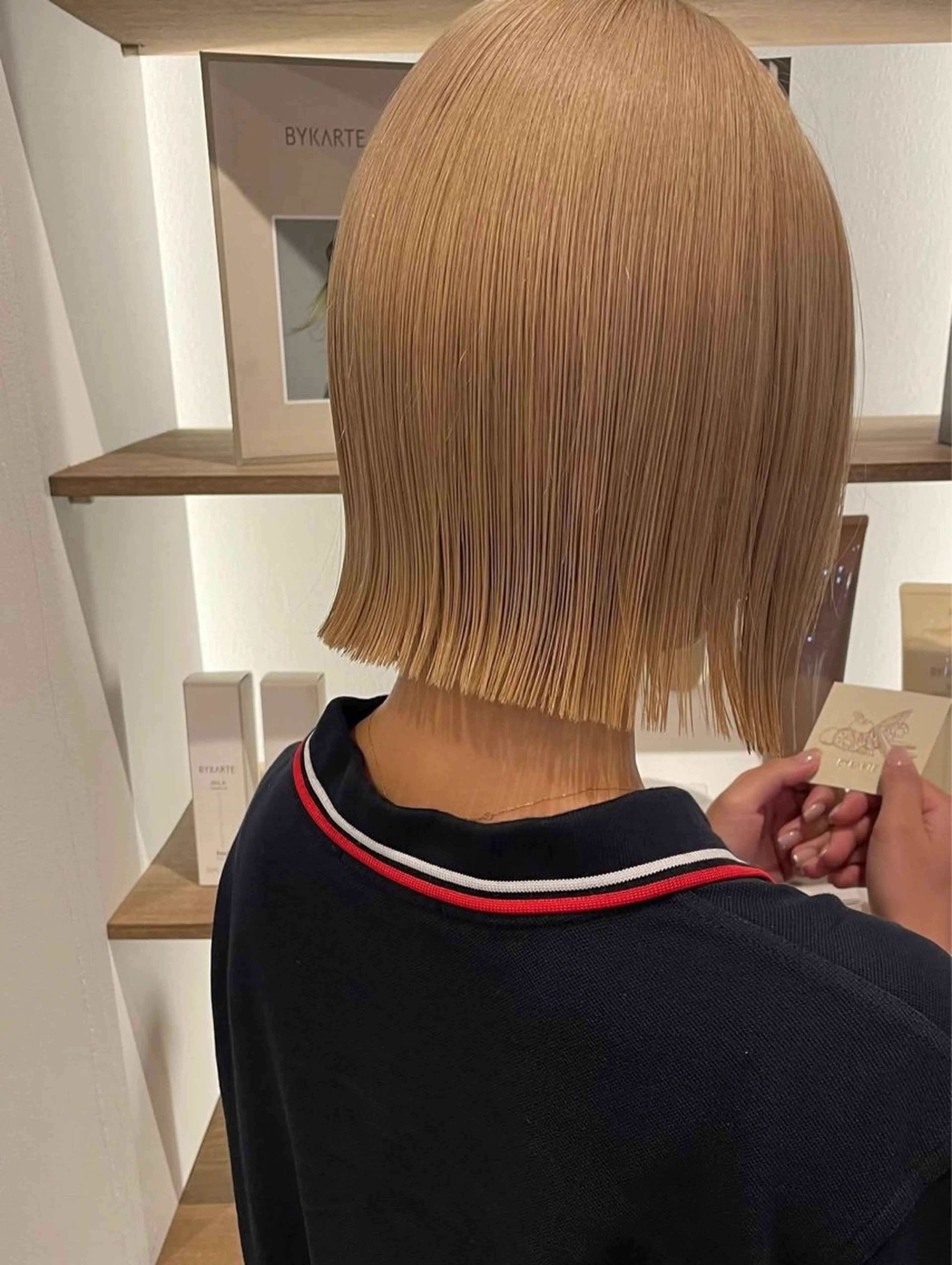 似合わせカットの写真