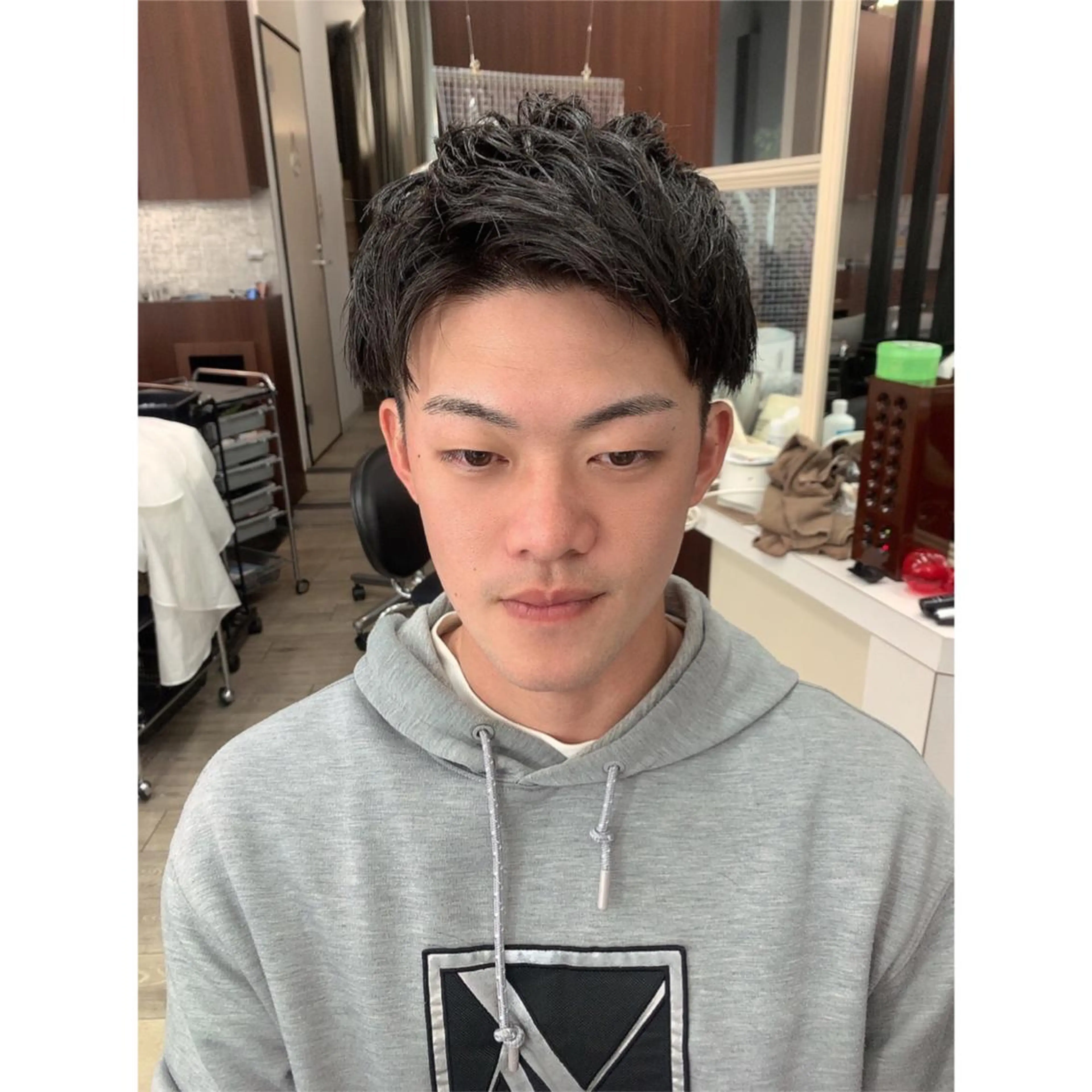 🥝カット(メンズ)+シャンプー🥝の写真