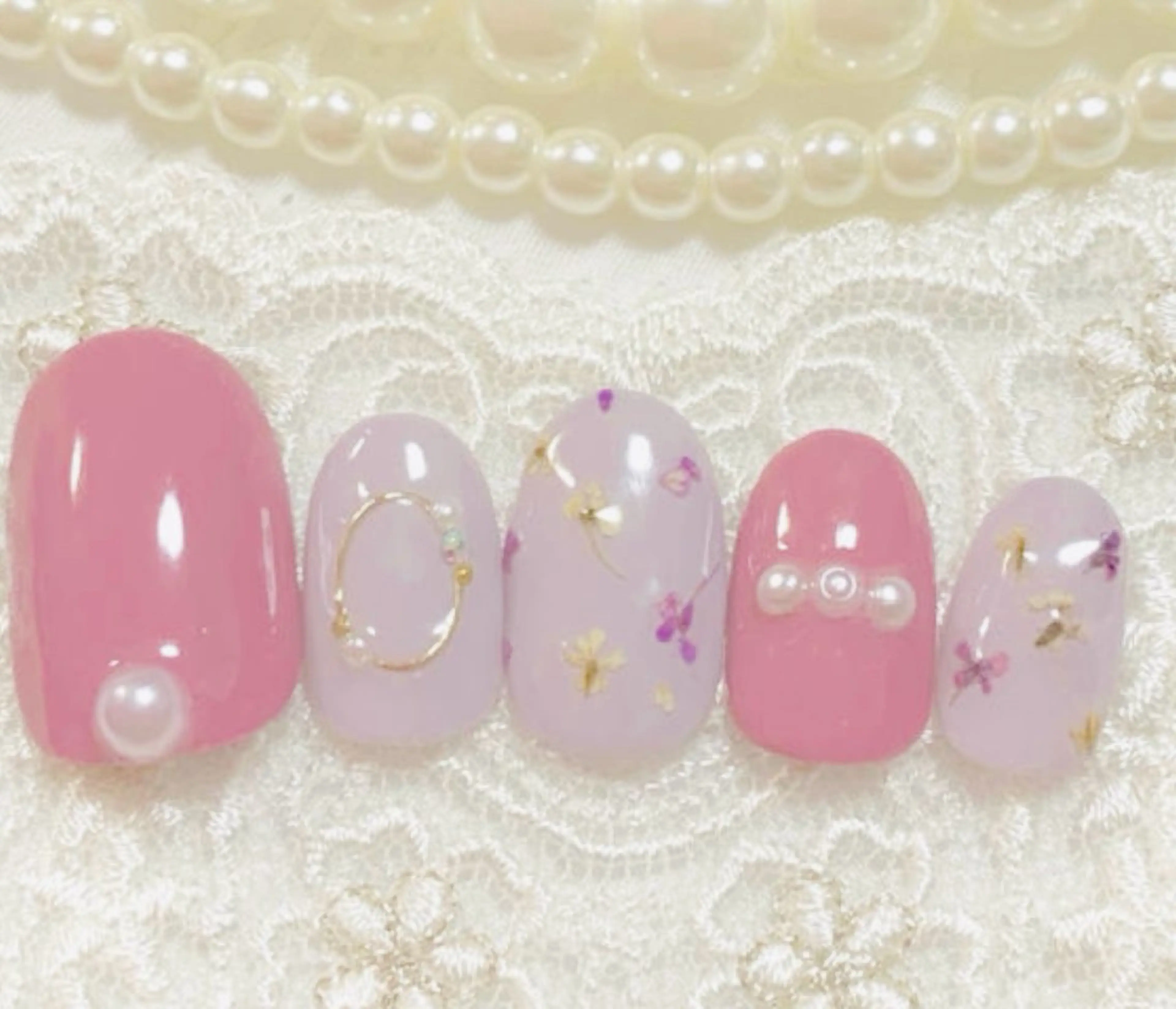 ネイル チークネイル クリアネイル 長さ出し フットネイル フレンチネイル LUCIA 南柏ネイルサロンのネイルデザイン