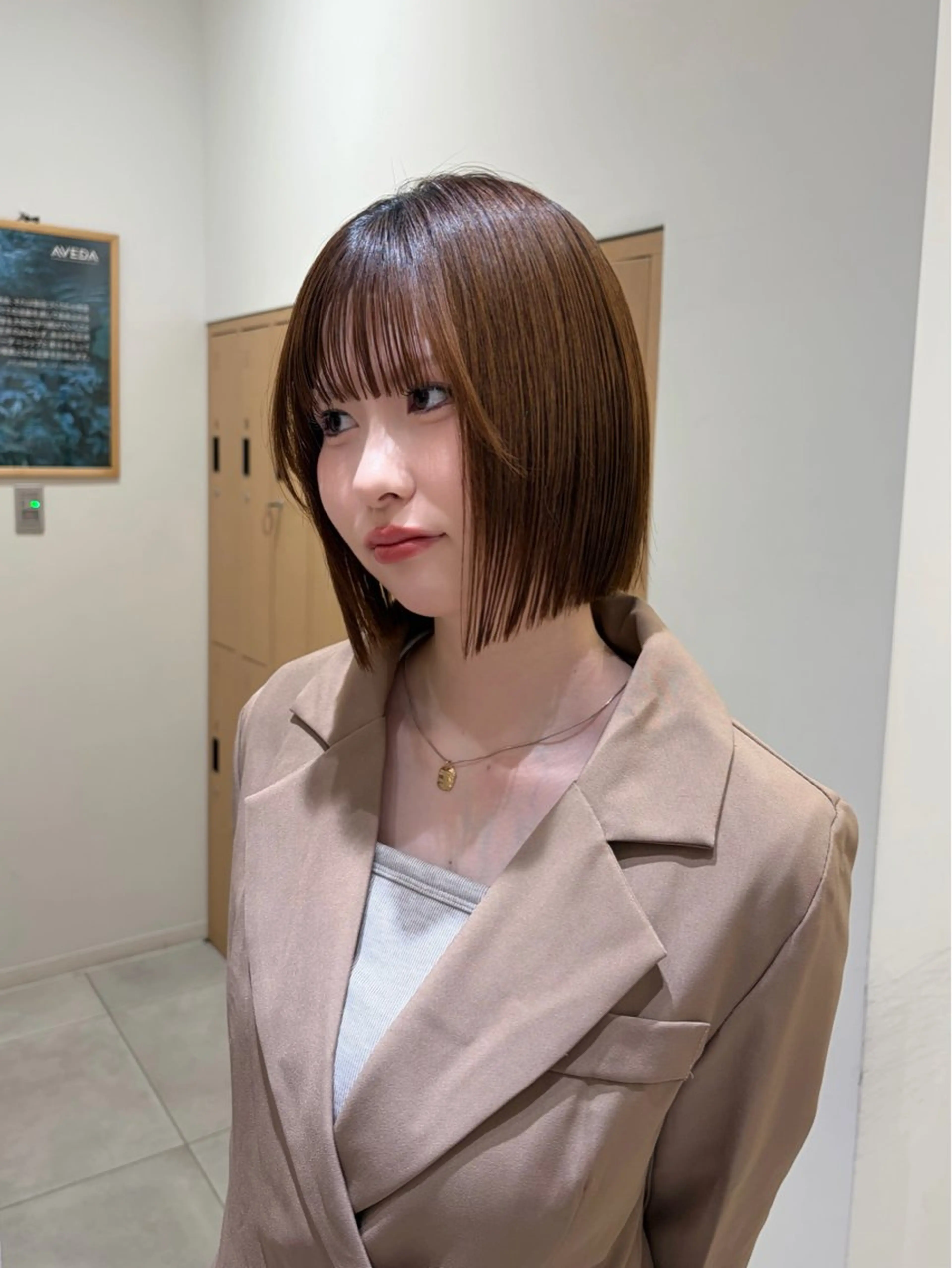 ショート 切りっぱなしボブ ボブ sayaka / ショートカットのヘアスタイル