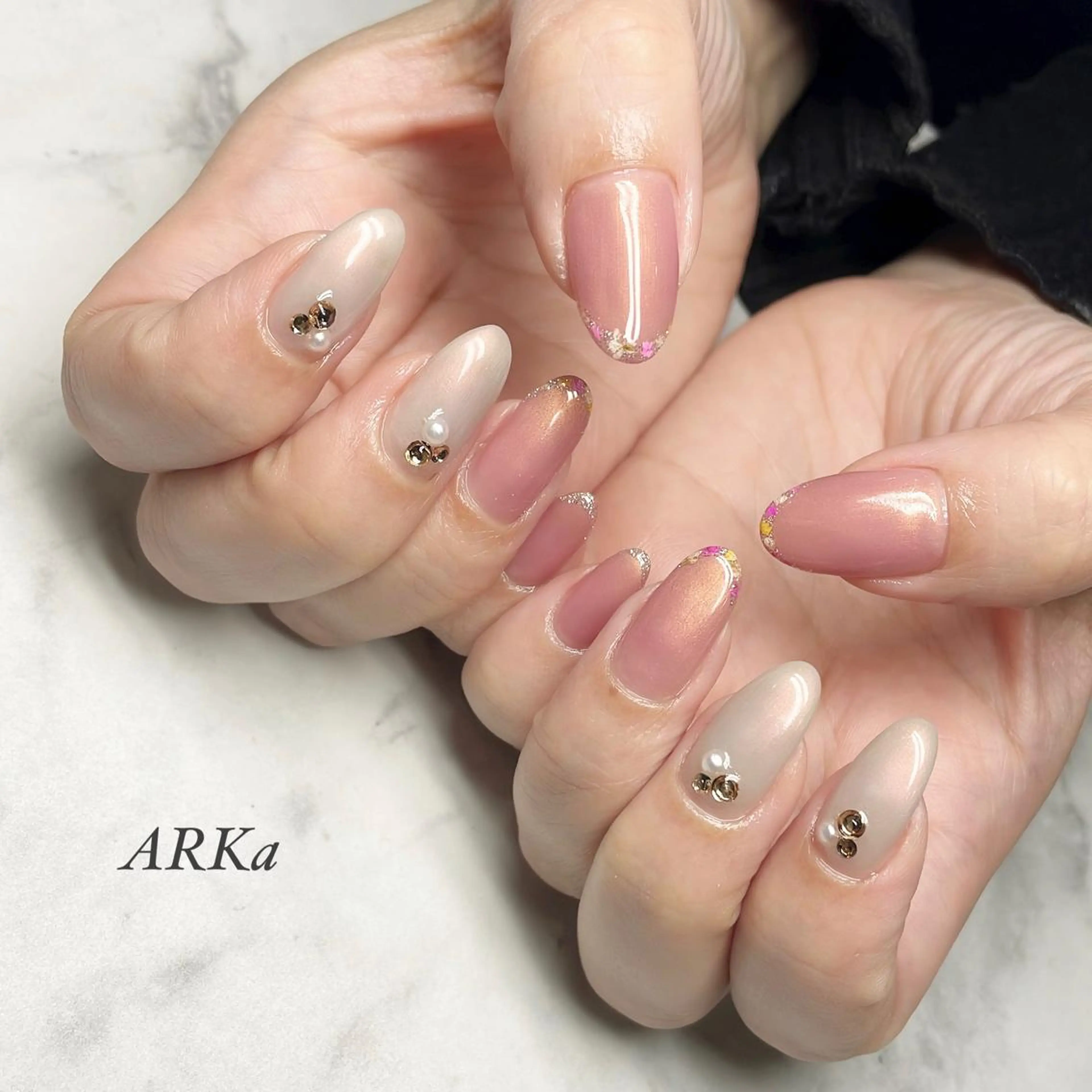 ネイル ハンドネイル ARKα Nishiのネイルデザイン