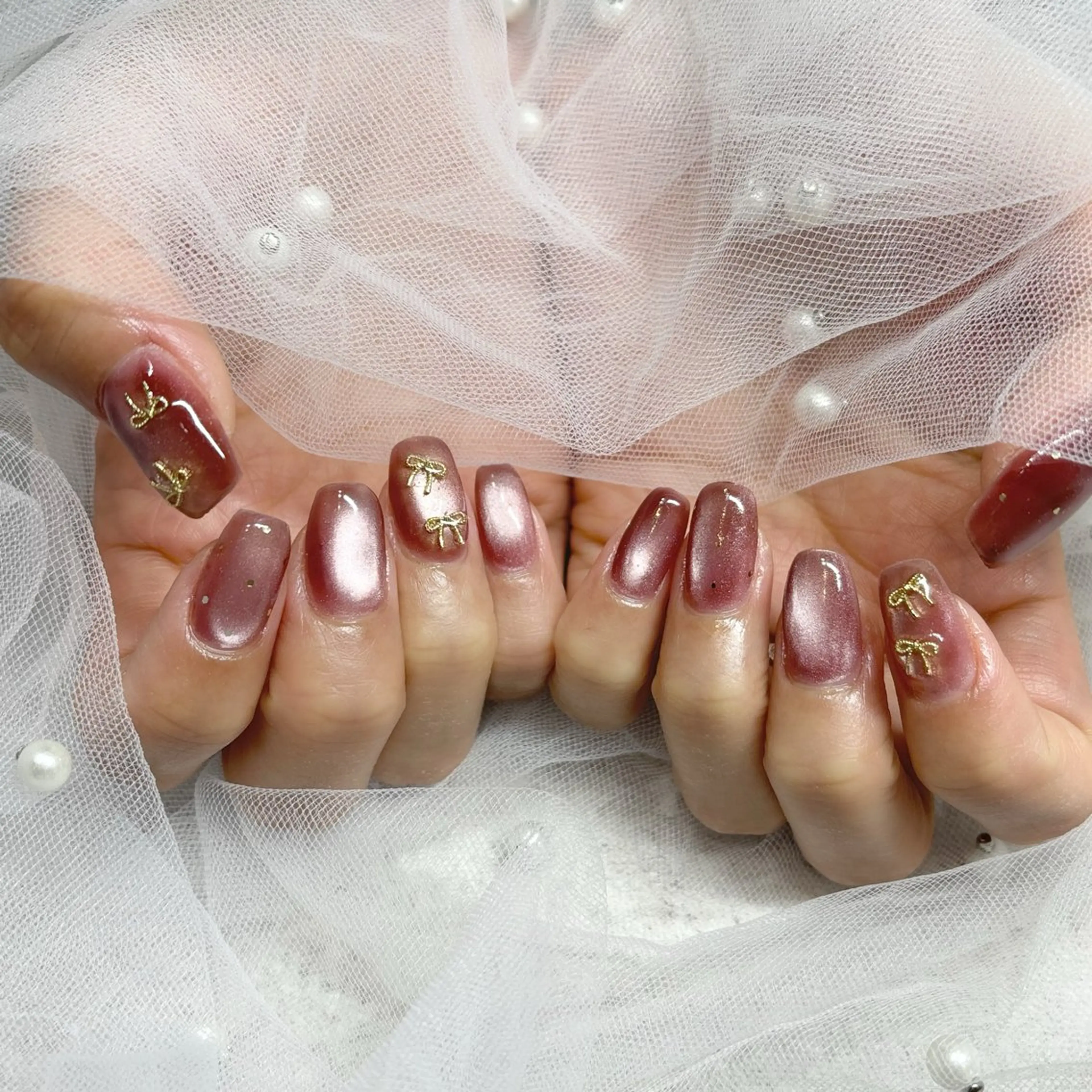 ネイル マグネットネイル Aurum ♡︎ miyukiのネイルデザイン