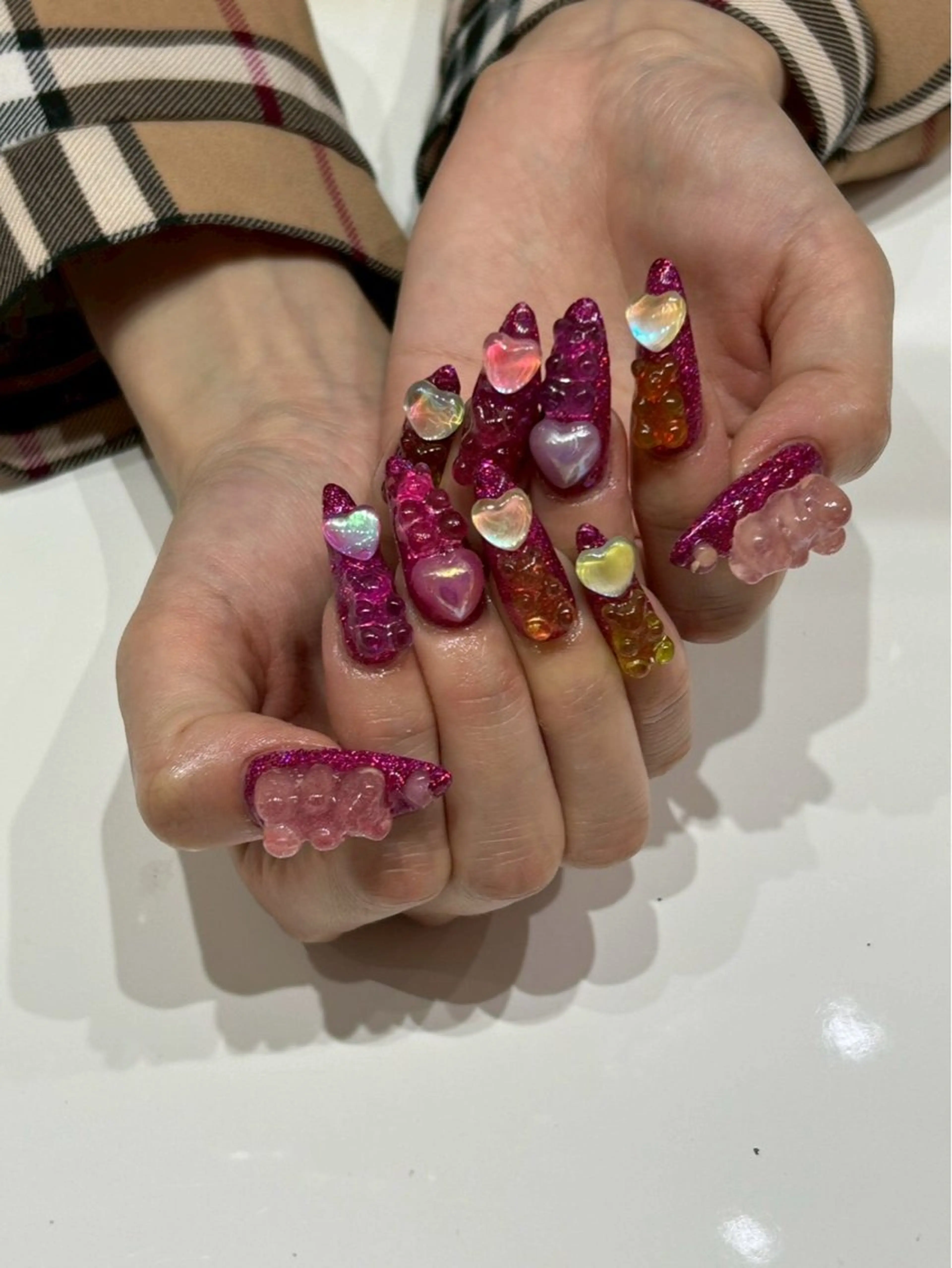 セミロング ハンドネイル Ashliy大宮♡ アシュリーのネイルデザイン