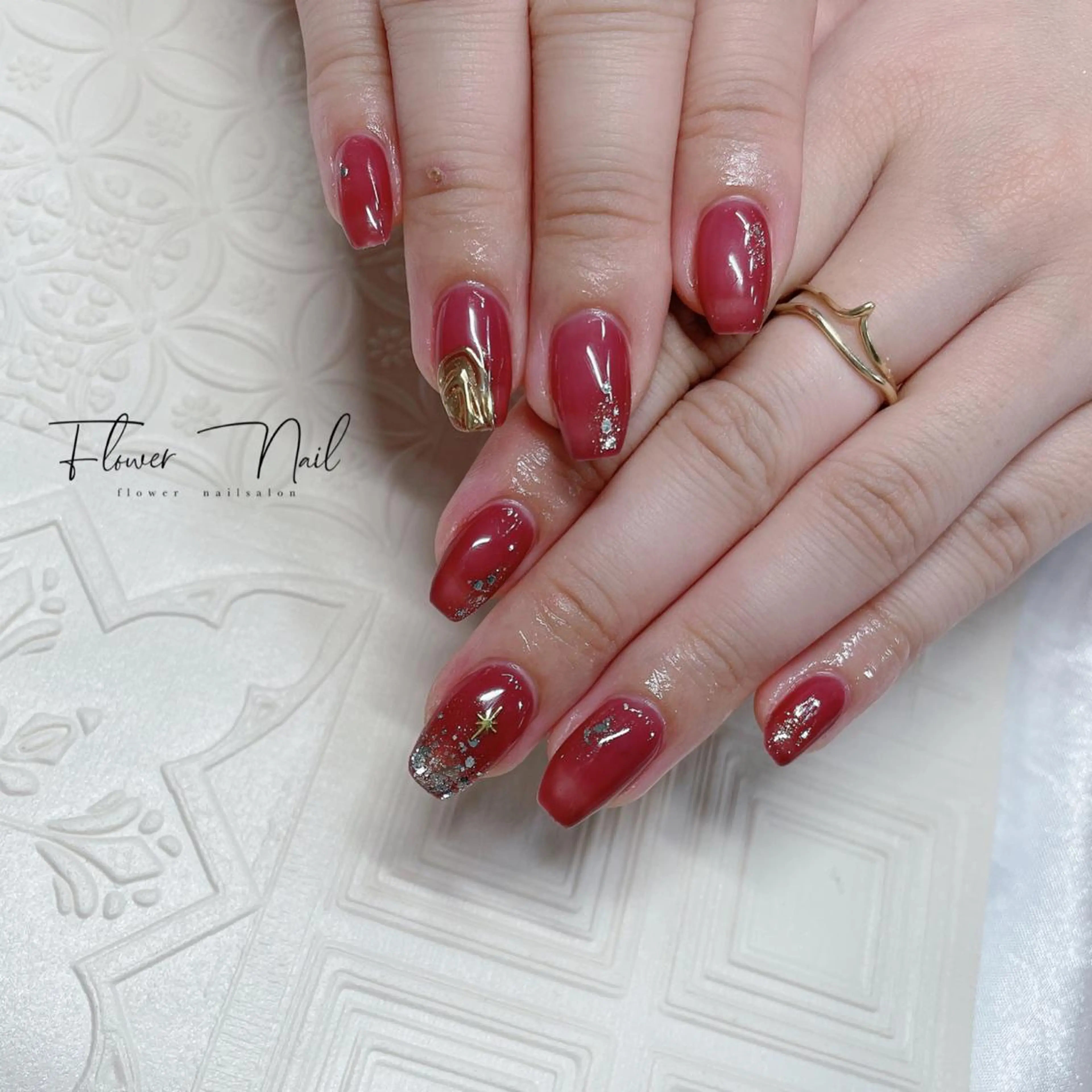 ネイル Flower nailのネイルデザイン