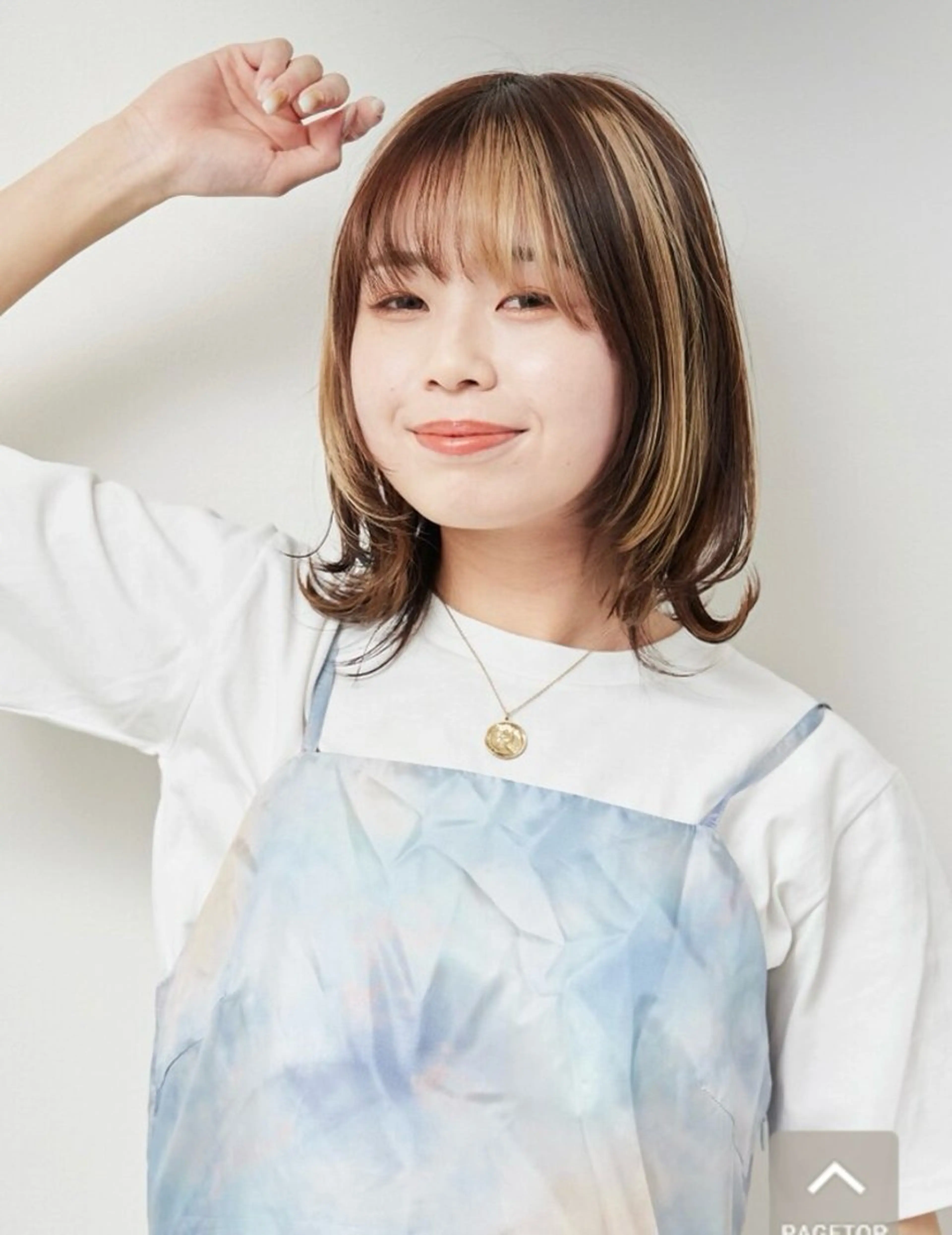 ショート MOLLASALON 浅香山店所属・髪質改善カラー 縮毛矯正🤍辻桃加のヘアスタイル