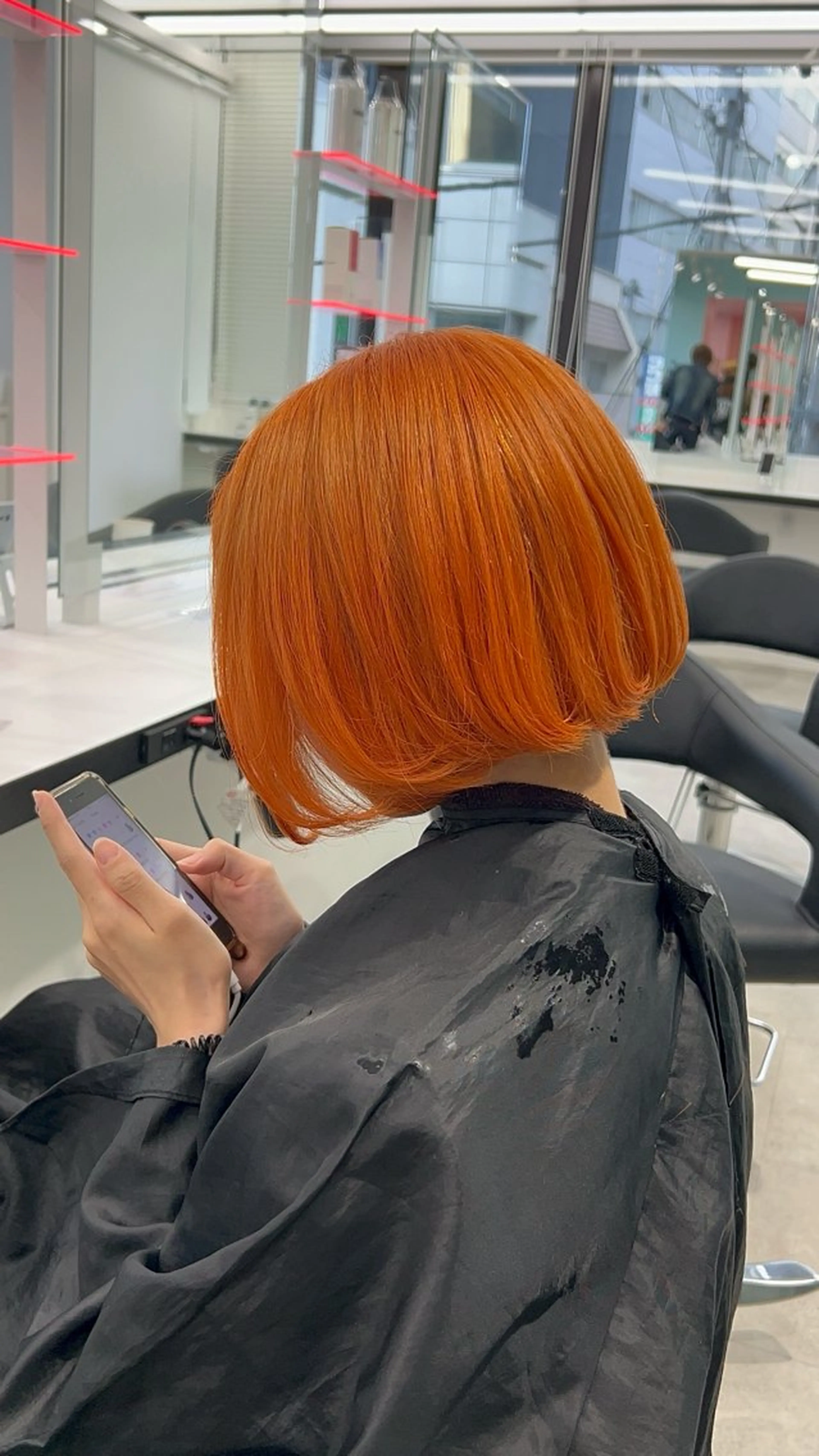 ミディアム カラー ヘアカラー 履歴修正屋さん／ ブロンド／ホワイトのヘアスタイル