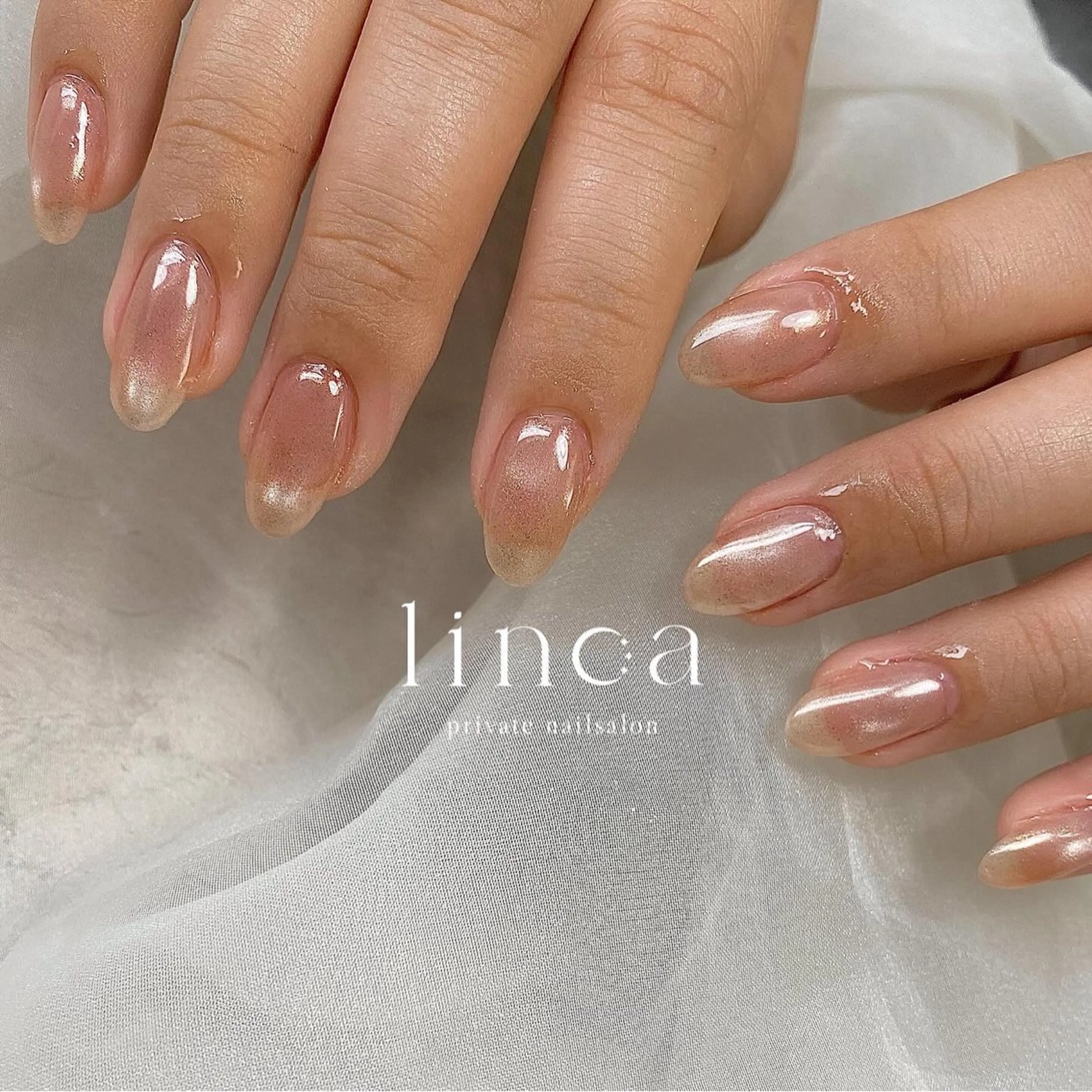 ネイル マグネットネイル ハンドネイル ハンドケア linoa nailのネイルデザイン