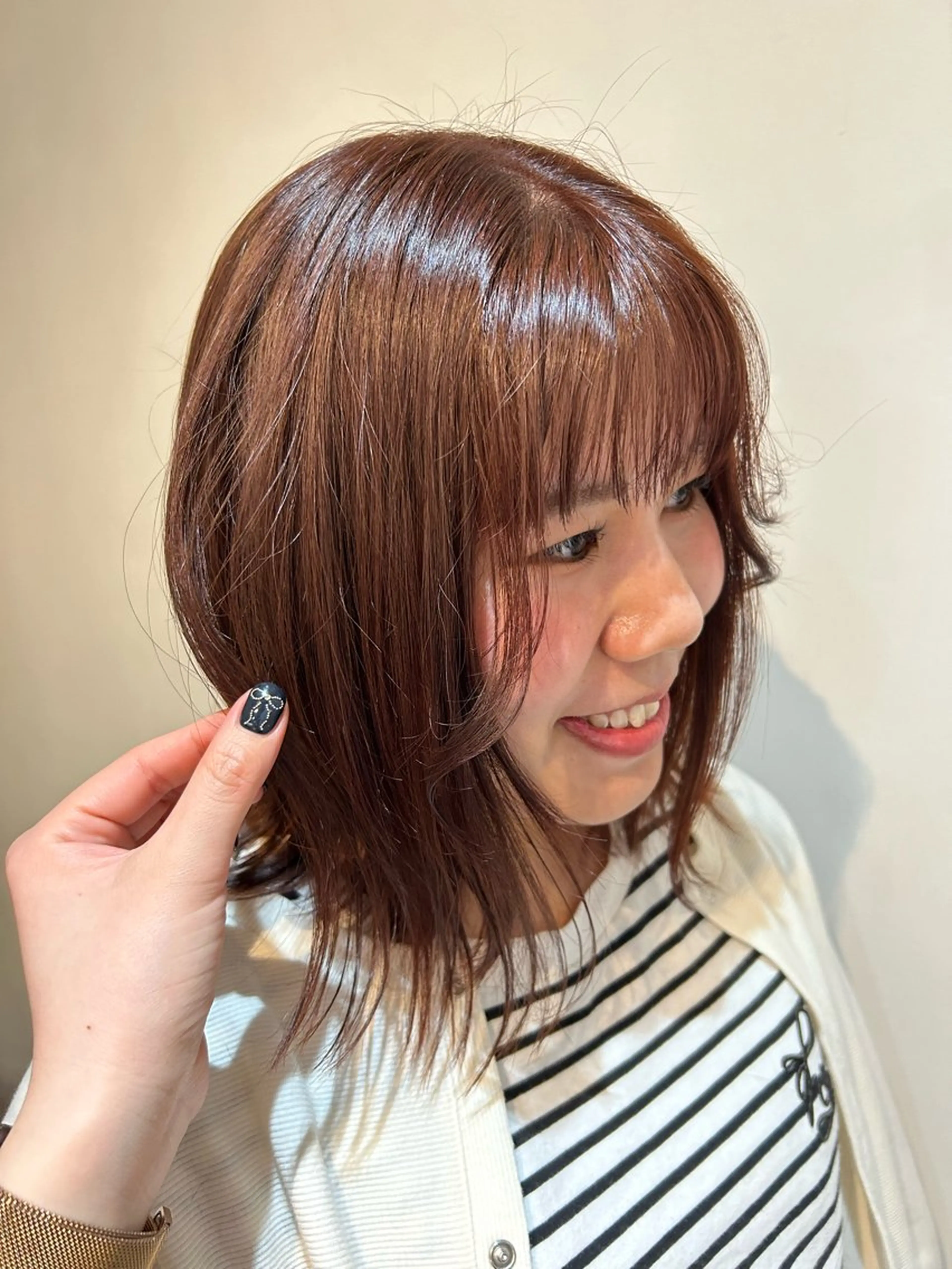 カラー Miho: カラーモデル募集中のヘアスタイル