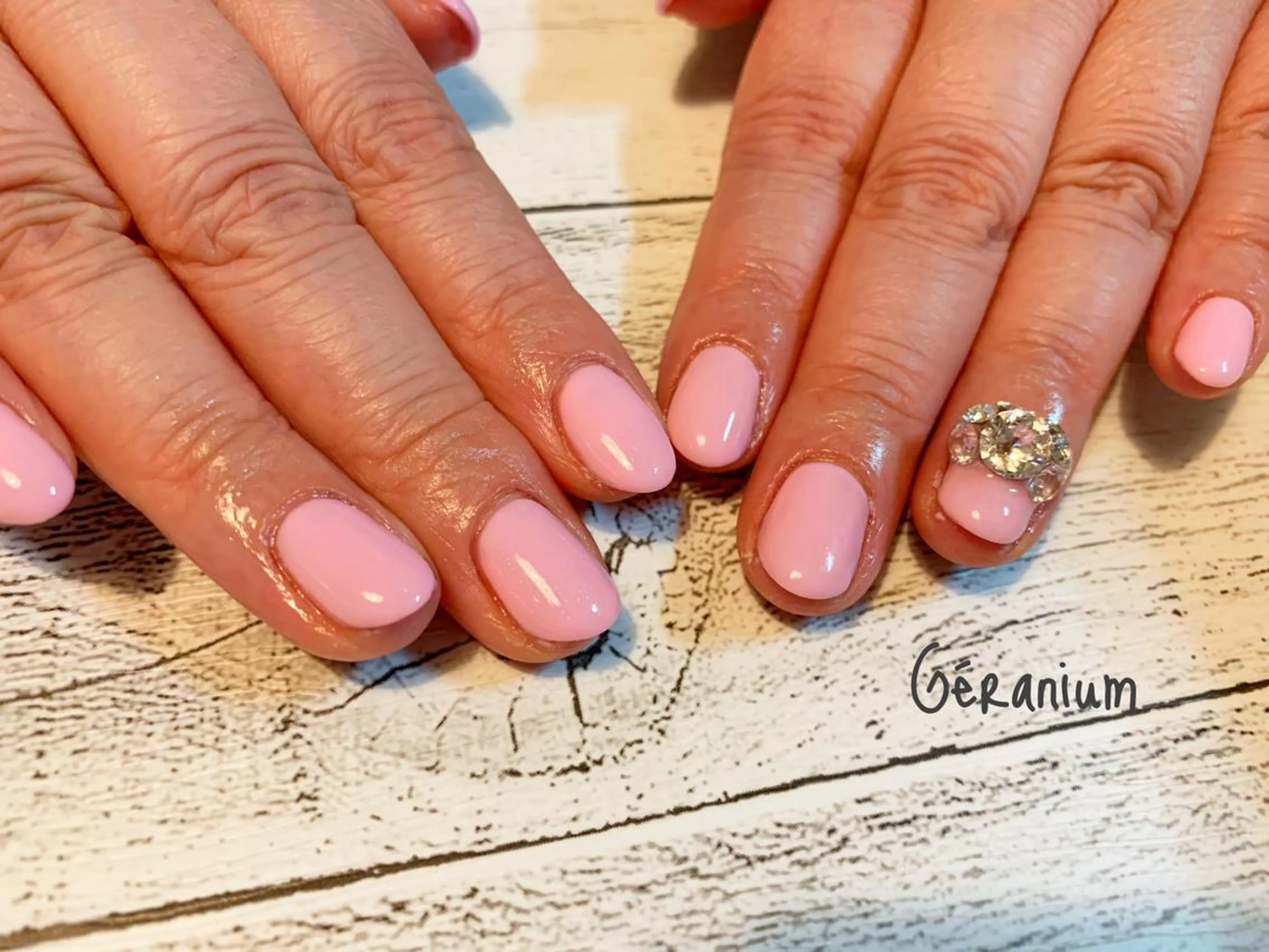 ネイル ハンドネイル フットネイル GéRanium Harukaのネイルデザイン