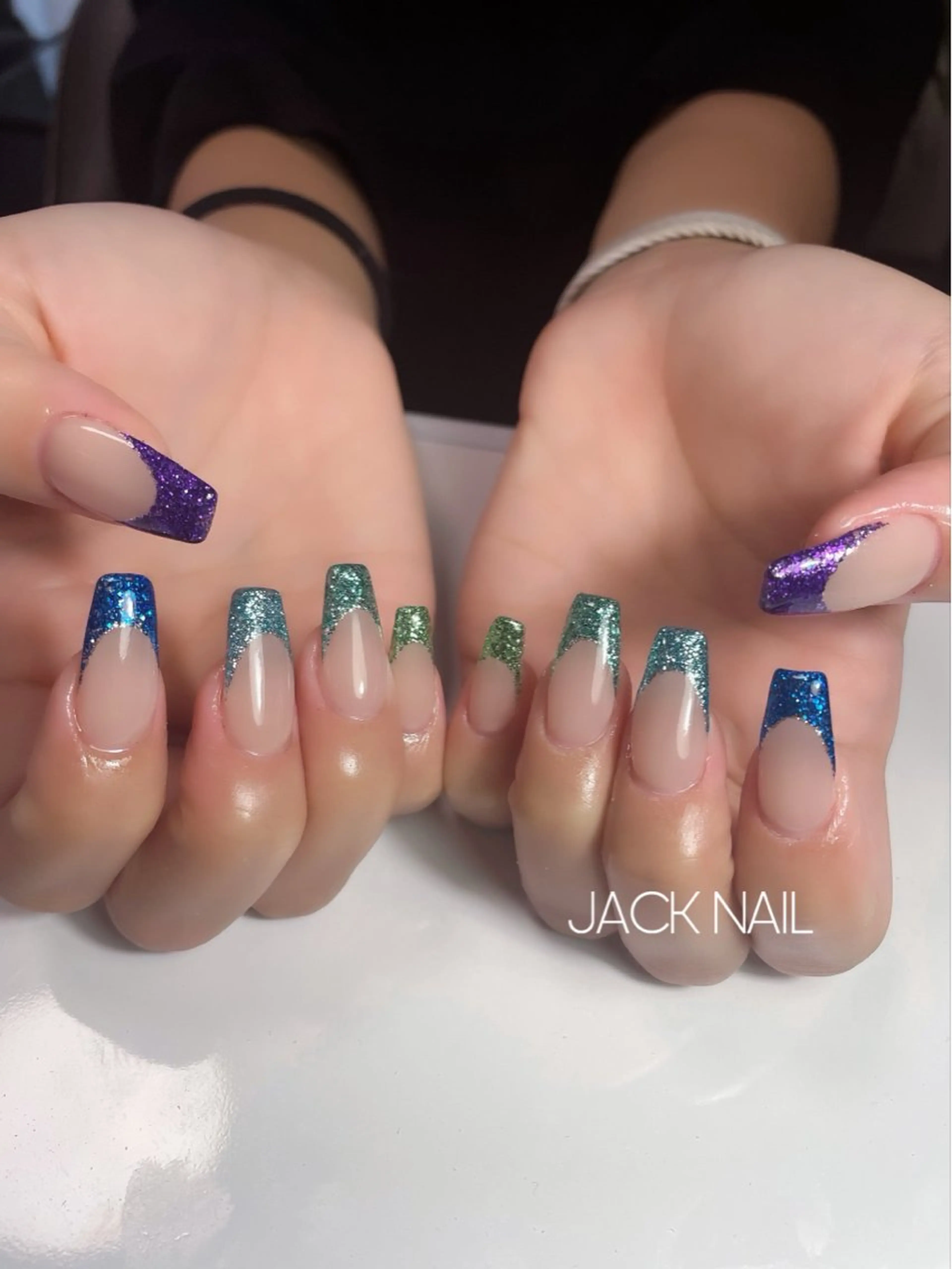 ネイル ハンドネイル JACK NAIL 💜Ayakaのネイルデザイン