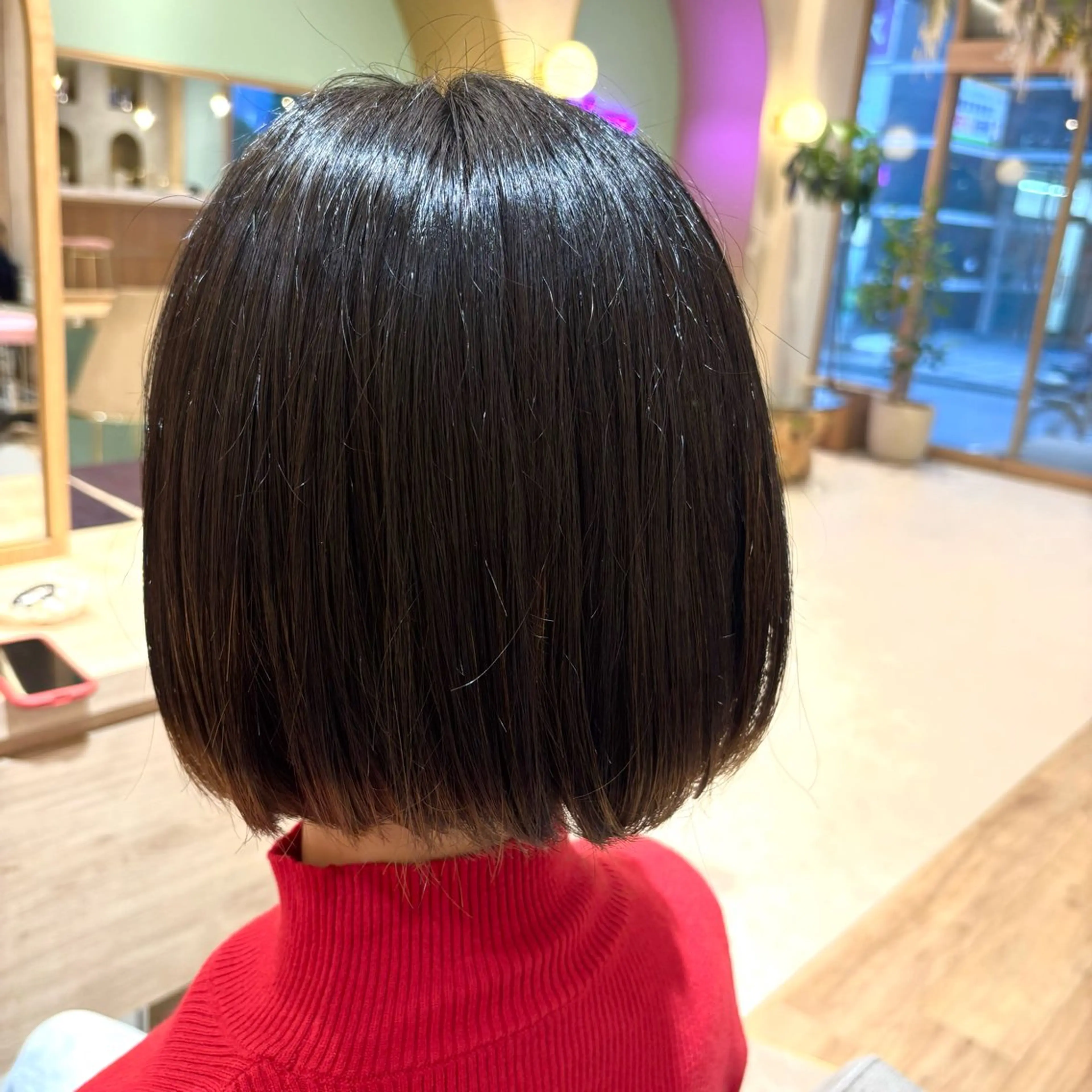 ［モデル］ブリーチなしワンカラー＋System4ステップトリートメントの写真