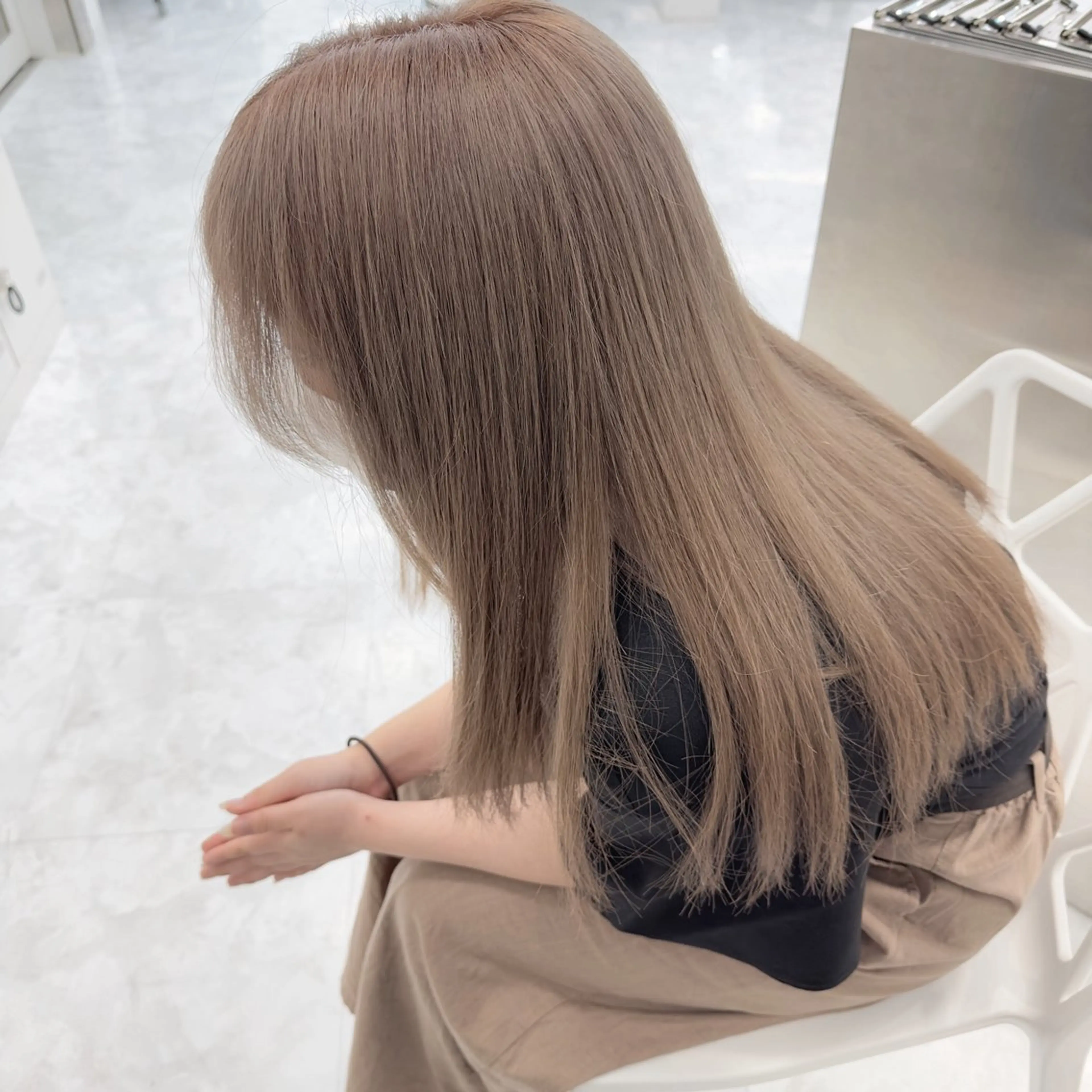 ロング カラー ヘアカラー トリートメント レイヤーダブルカラー KYON店長のヘアスタイル