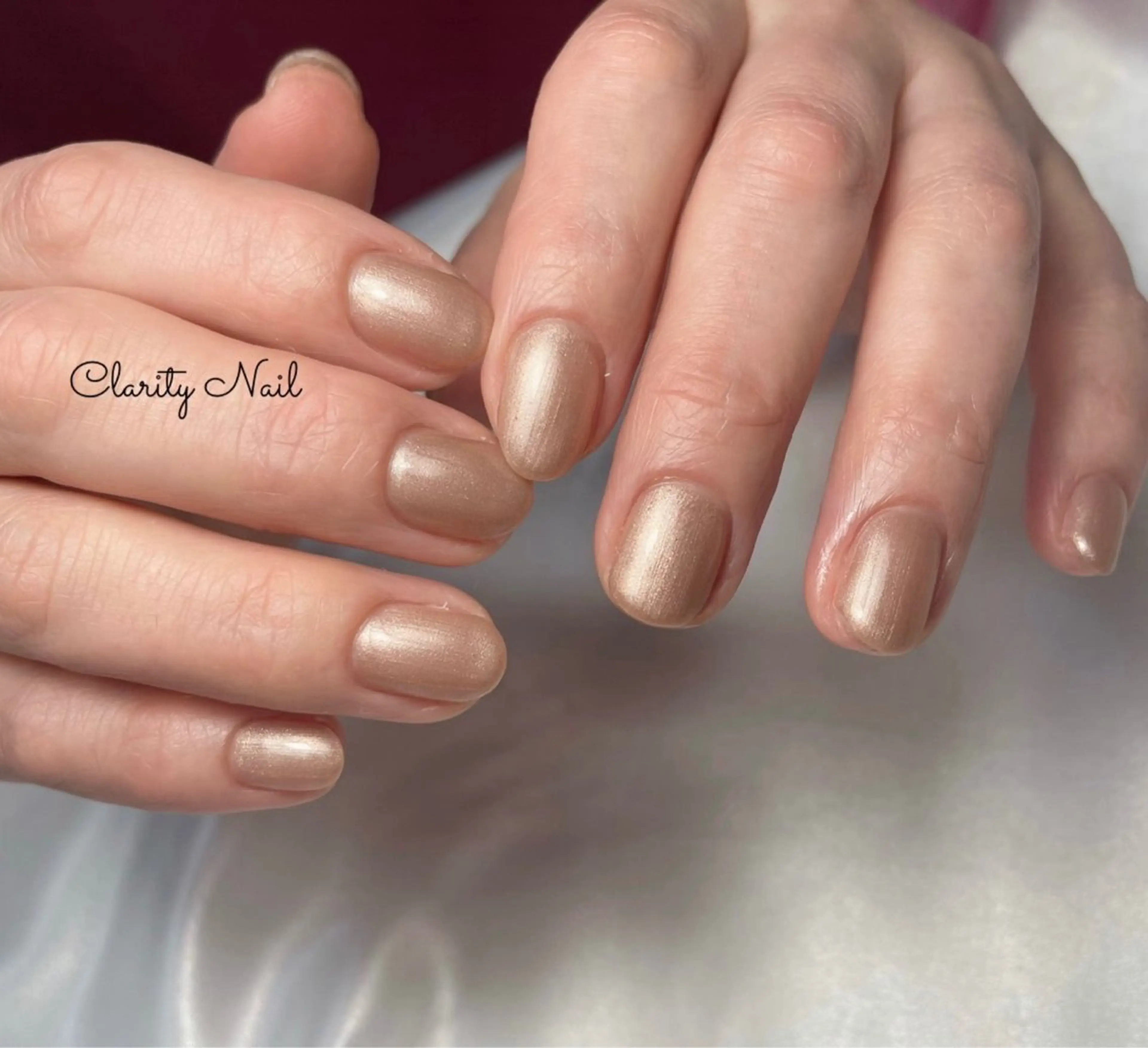 ネイル ワンカラーネイル ハンドネイル Clarity Nailのネイルデザイン