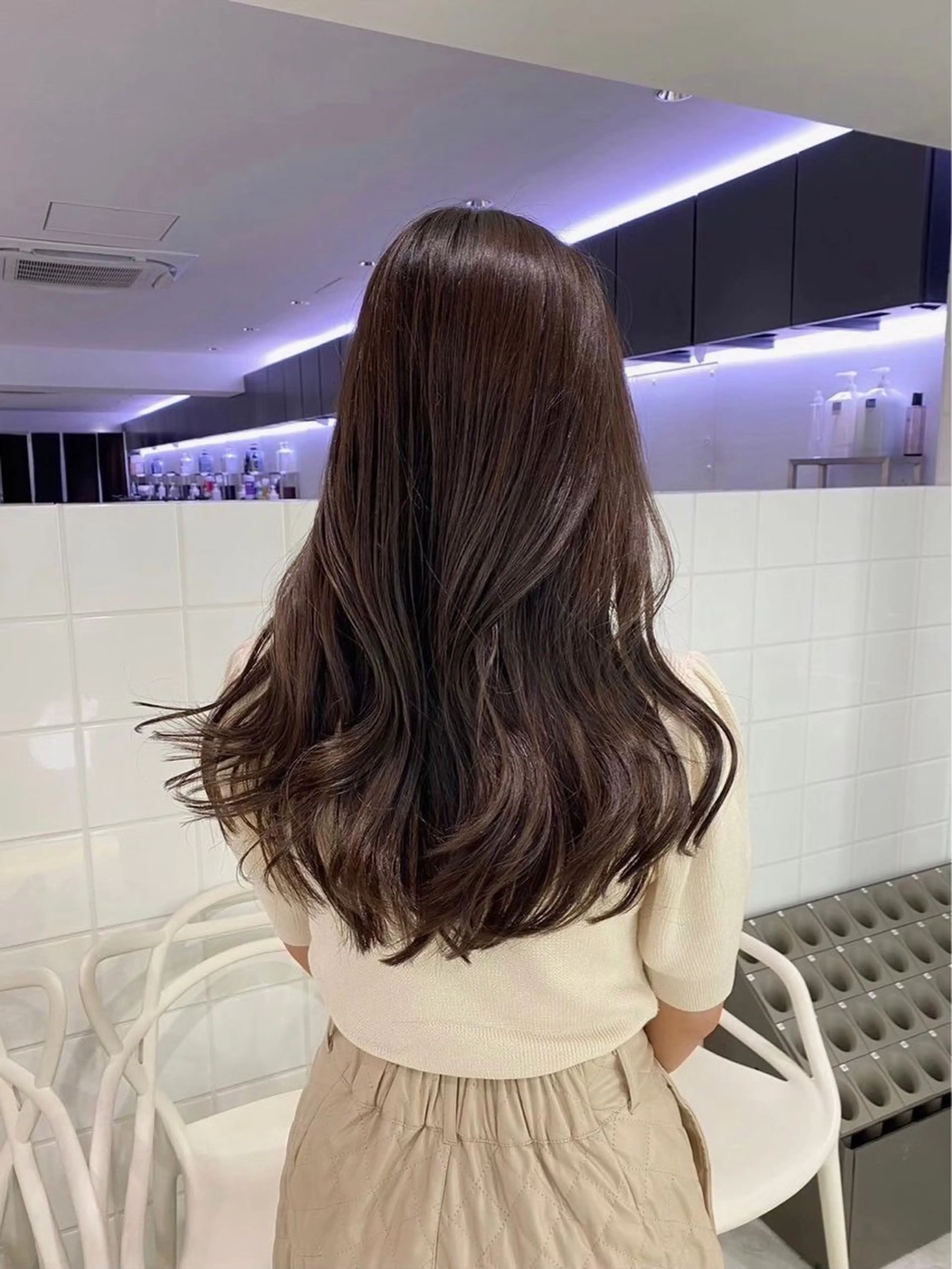 カラー 髪質改善 CODE.LINE Rimuのヘアスタイル