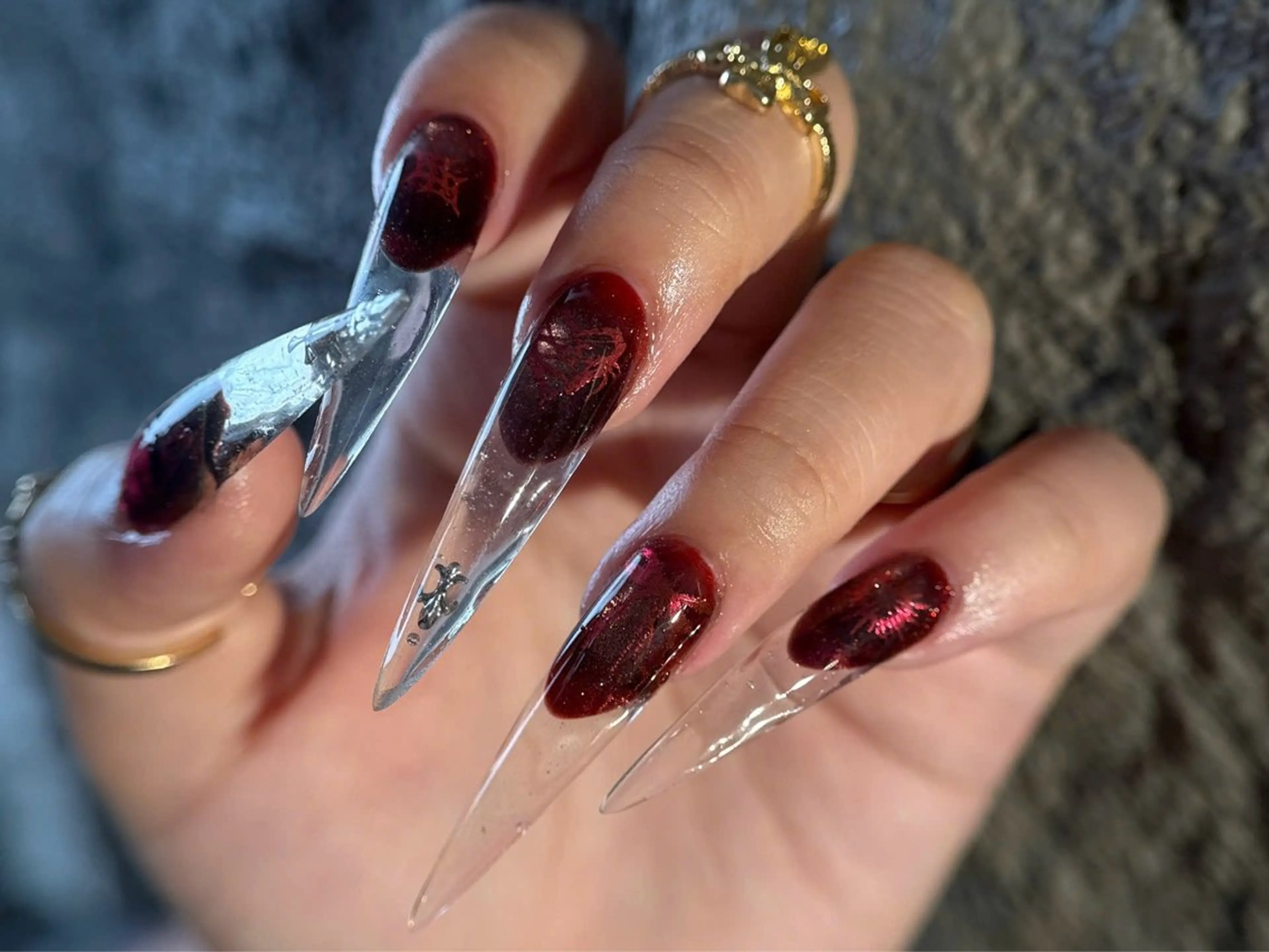 ロング ティキ Pono Nailsのネイルデザイン