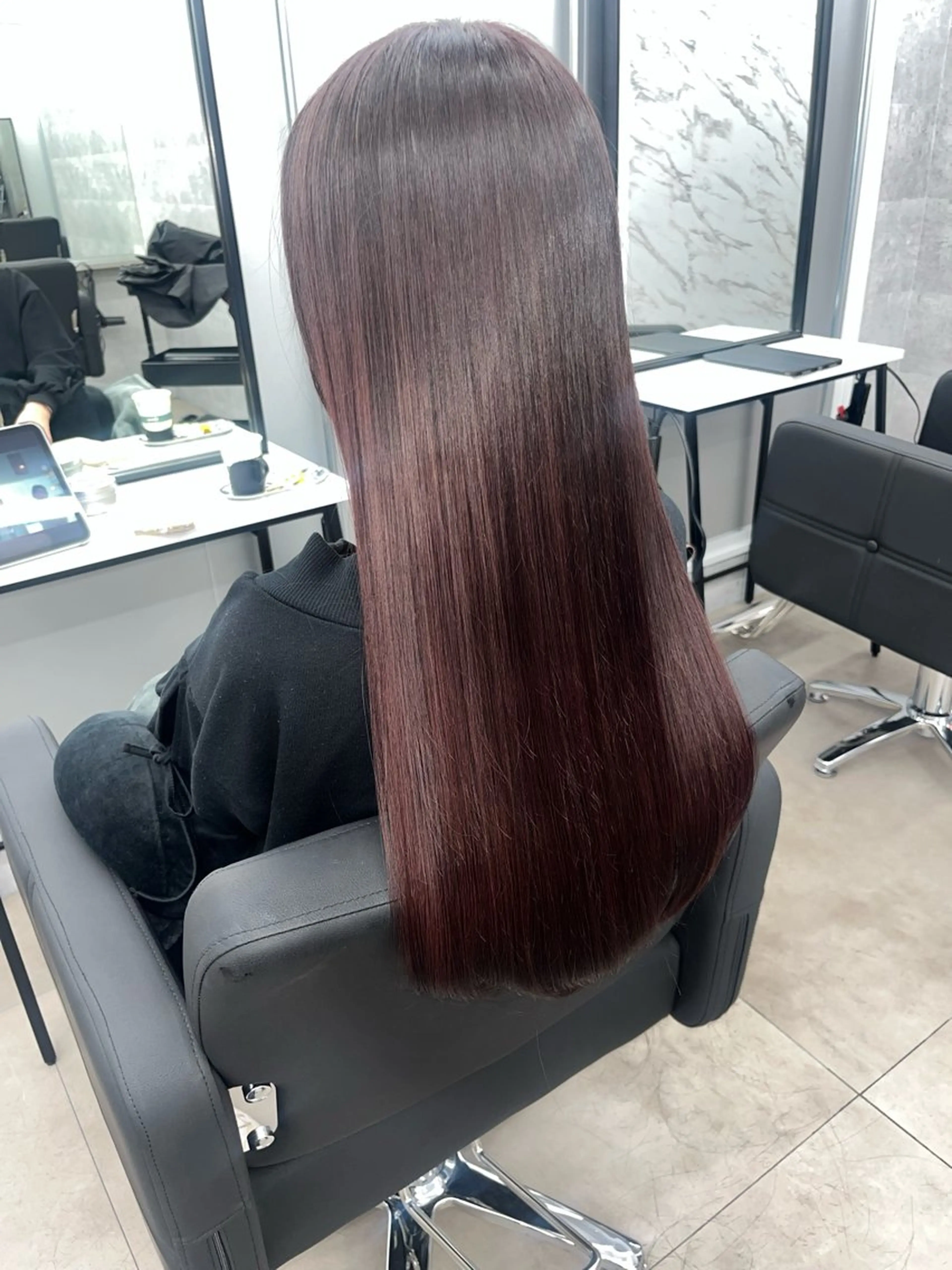 ロング カラー パーマ 🌈艶髪/髪質改善 新宿itouのヘアスタイル