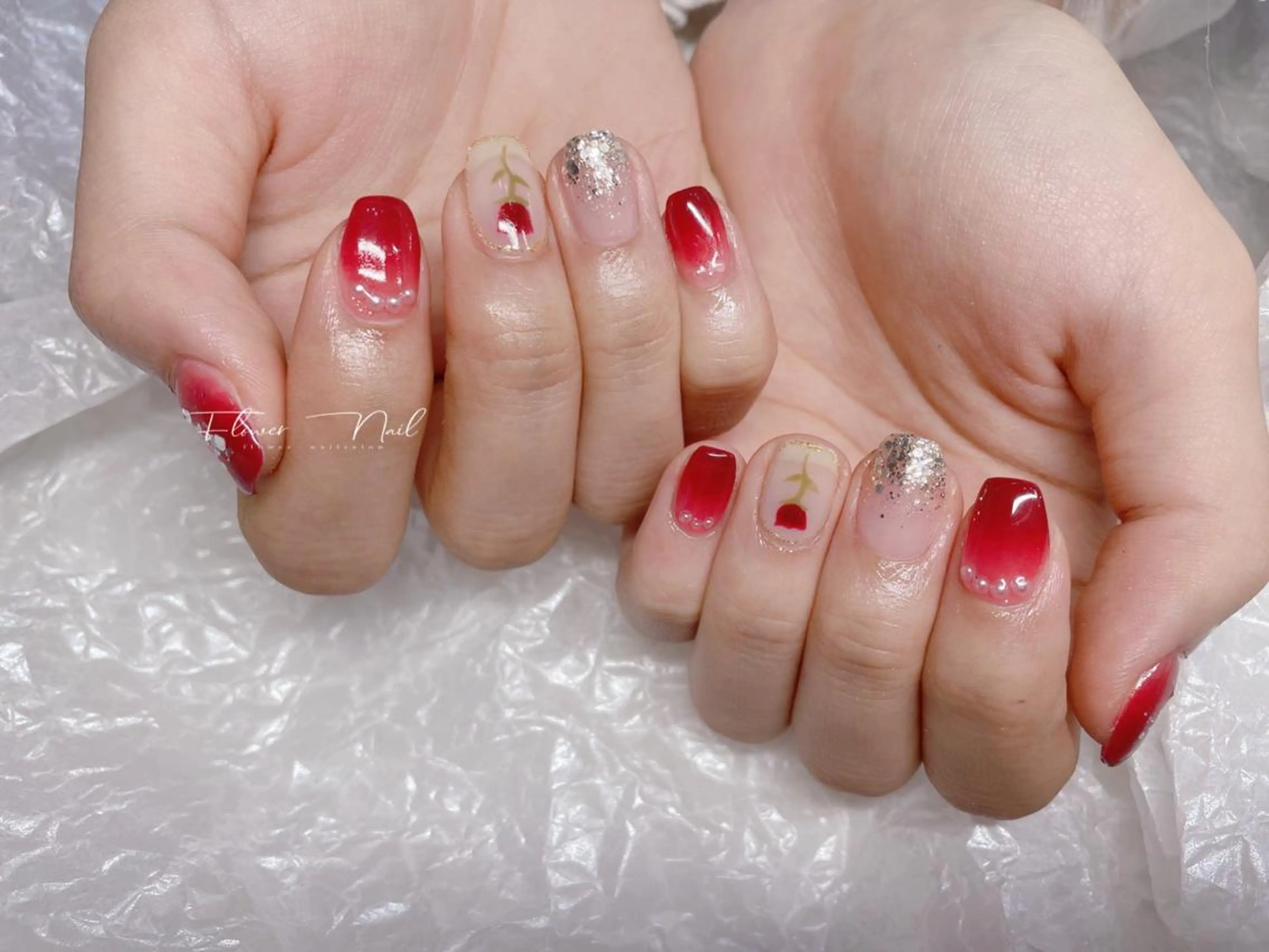 ネイル Flower nailのネイルデザイン