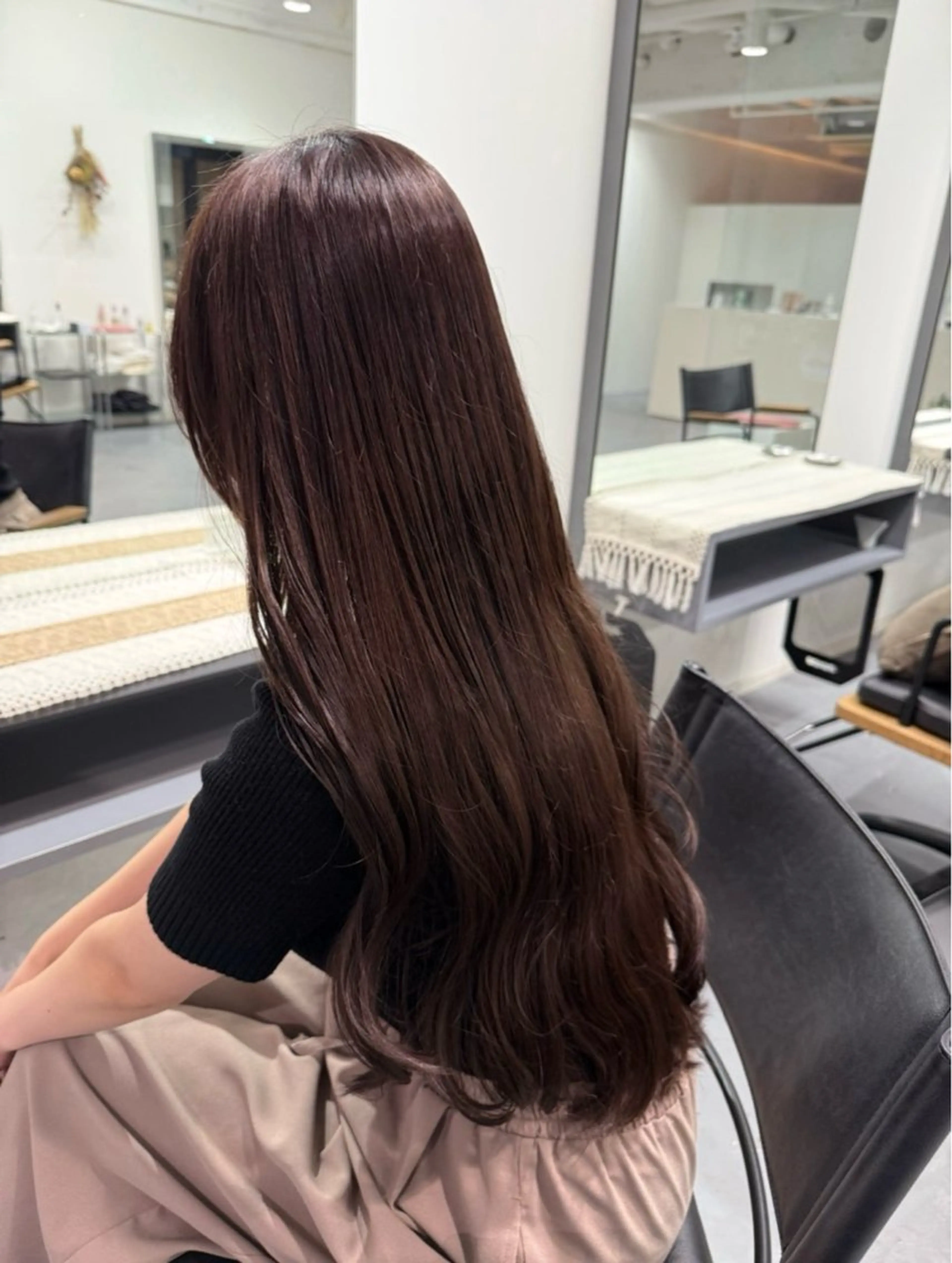 ロング 八村 一花のヘアスタイル
