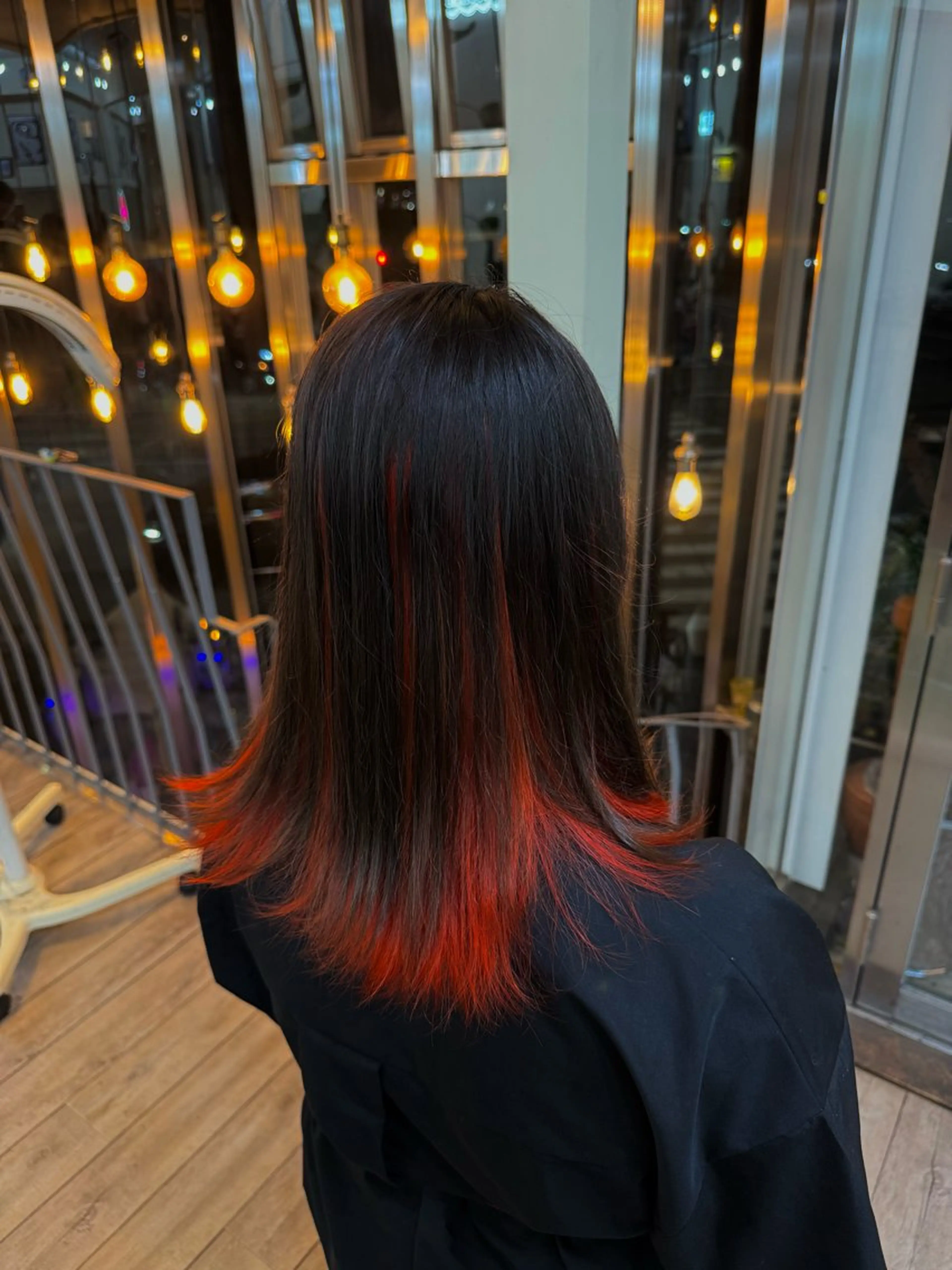 ミディアム カラー インナーカラー ヘアカラー WEST O LAND所属・若尾 貴斗のヘアスタイル