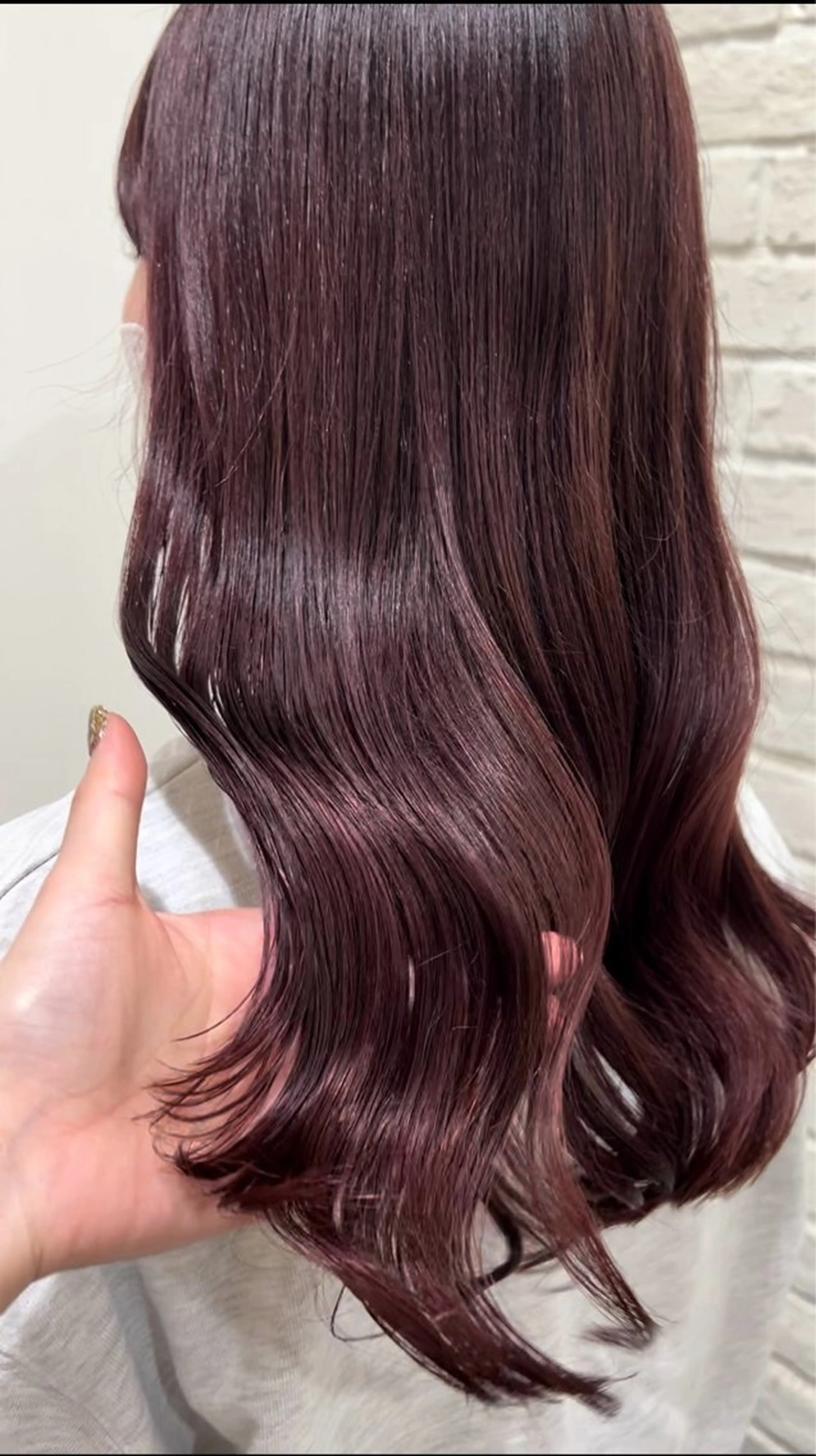 カラー バイオレットカラー ヘアカラー merc.🕊大西‎ 香瑚のヘアスタイル