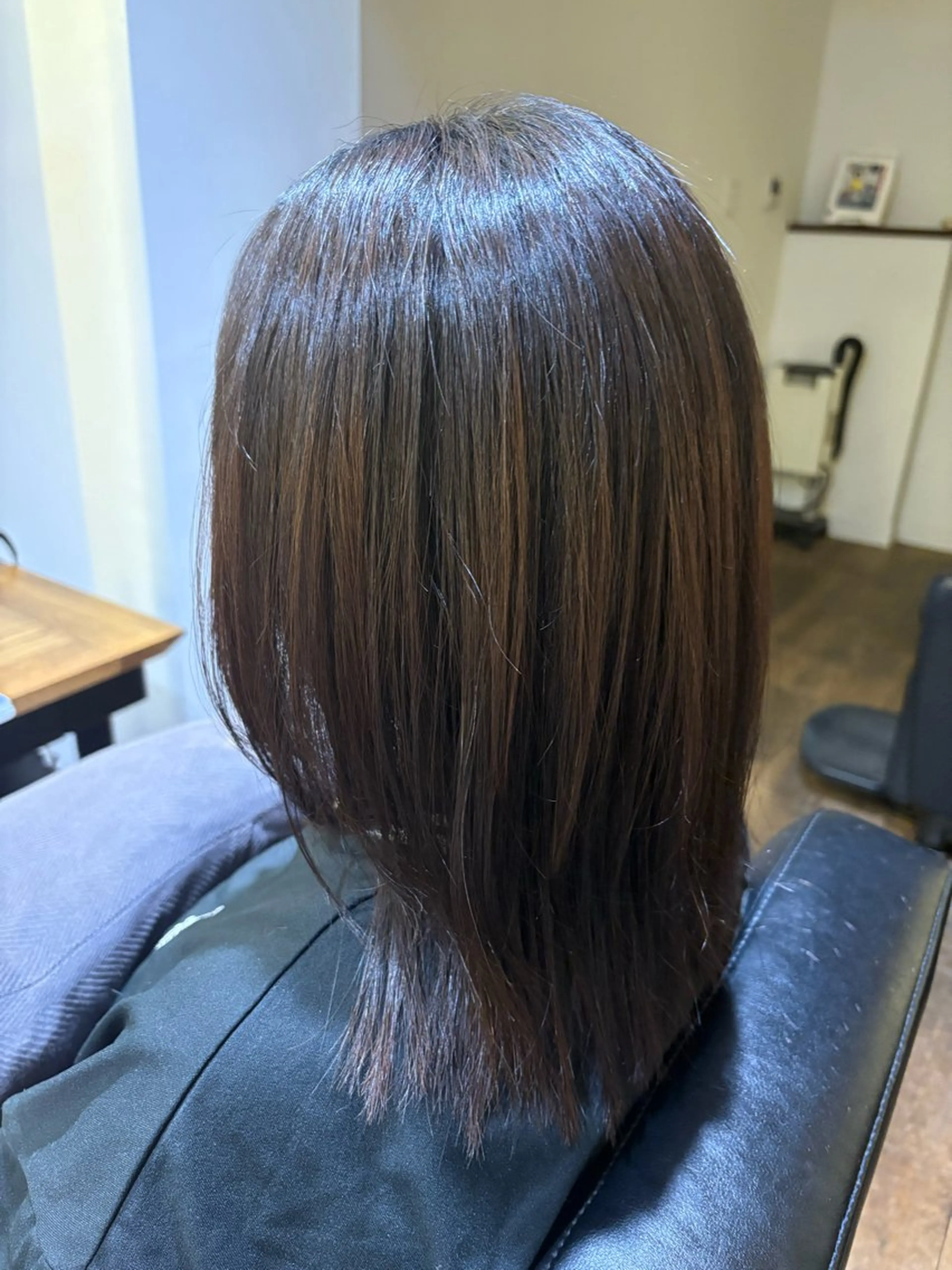 ミディアム カット 寺本 心のヘアスタイル