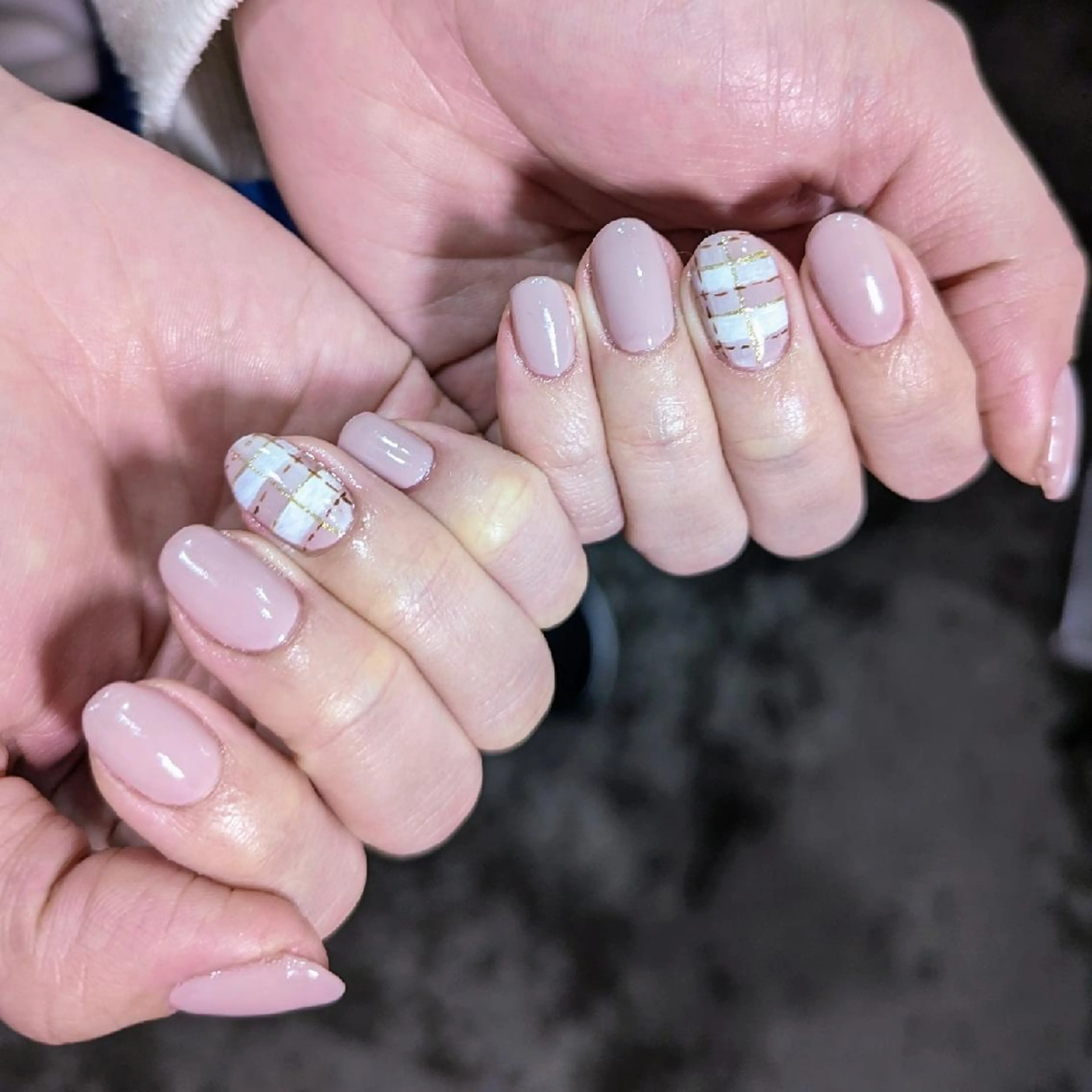 ネイル ピンク ナリタ・ マミのネイルデザイン