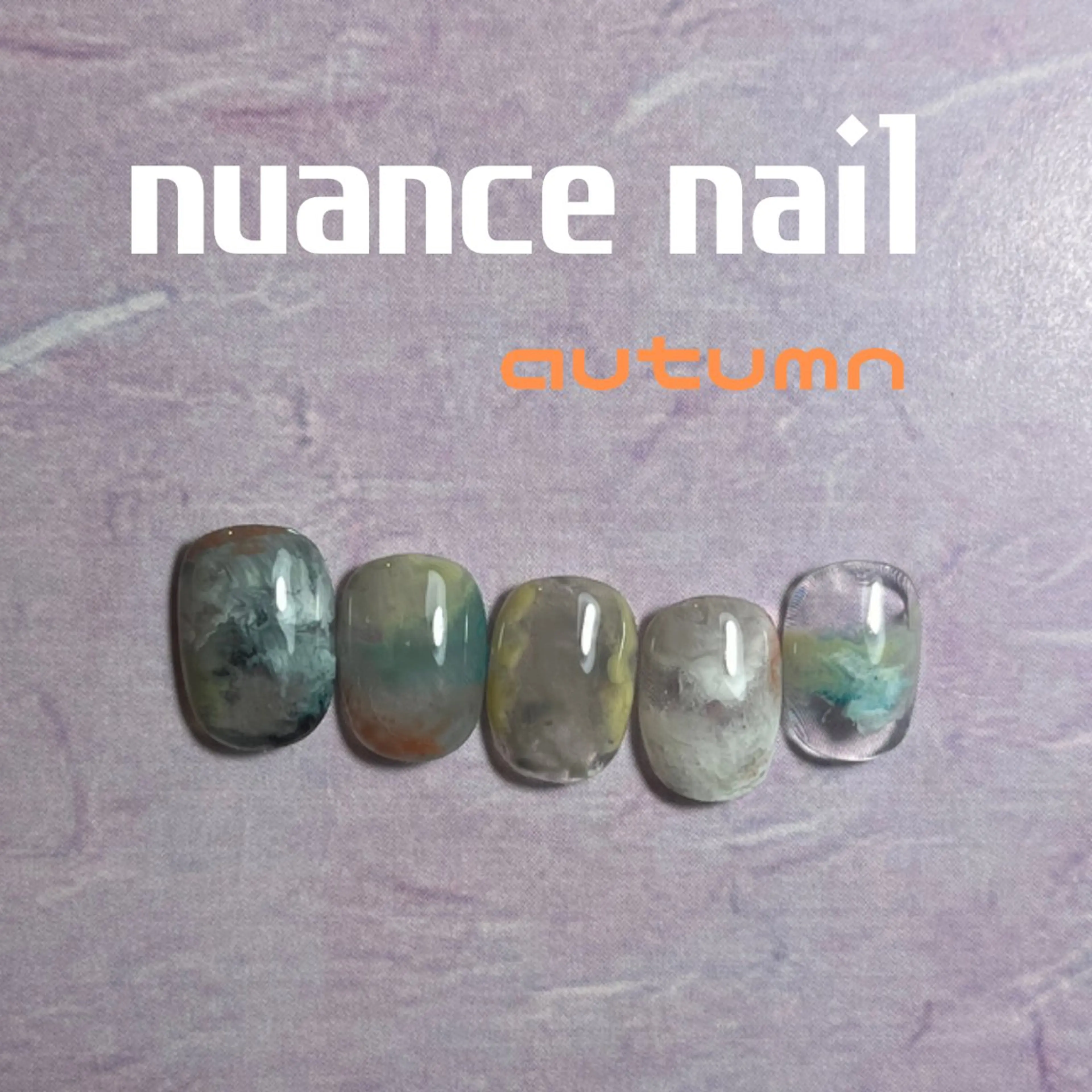 ネイル ニュアンスネイル フリーランス¨̮⃝ ネイリストOKADAのネイルデザイン